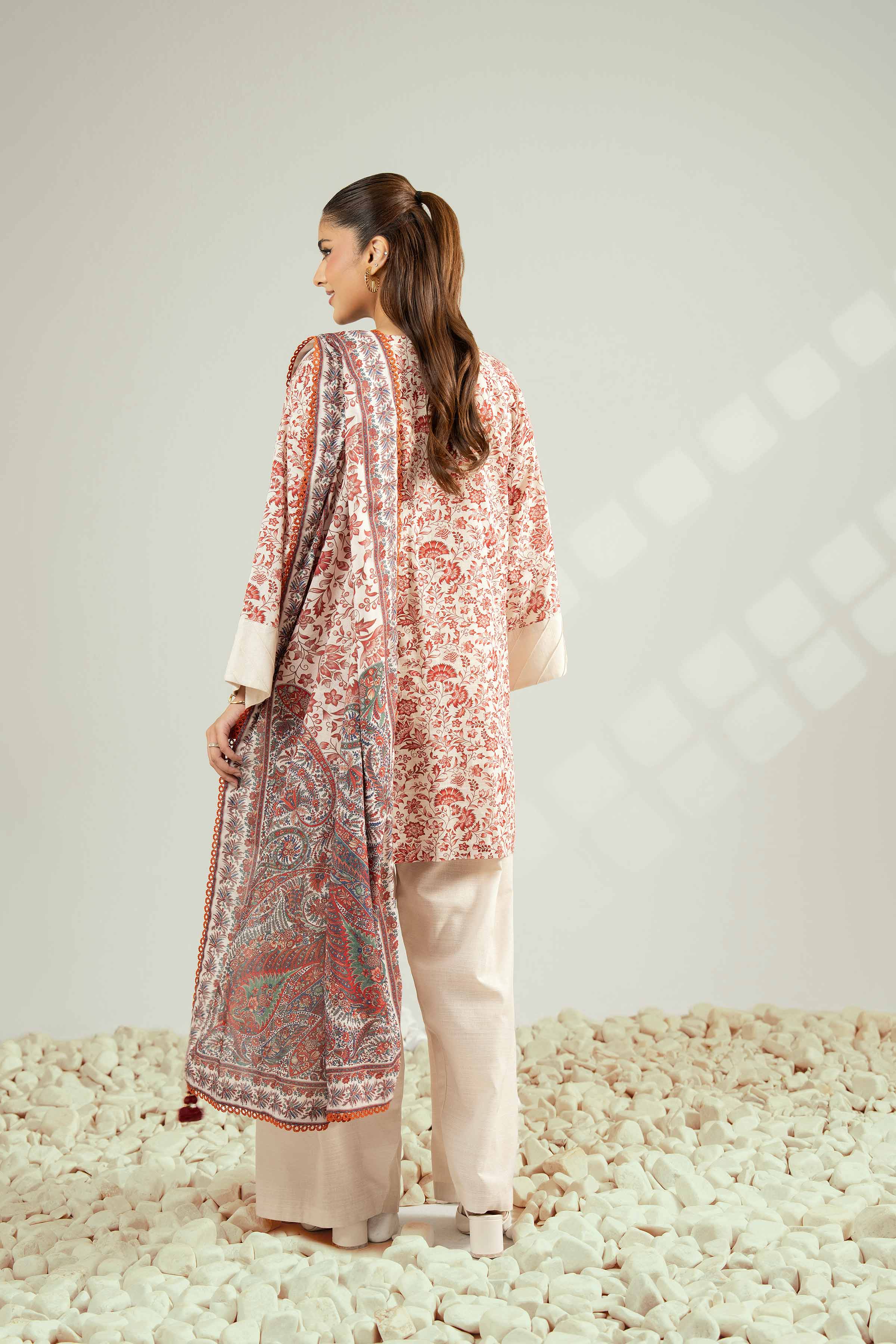 3 Piece - Digital Printed Suit - 42502588 for Women - Unstitched Collection | Nishat | Shop Online