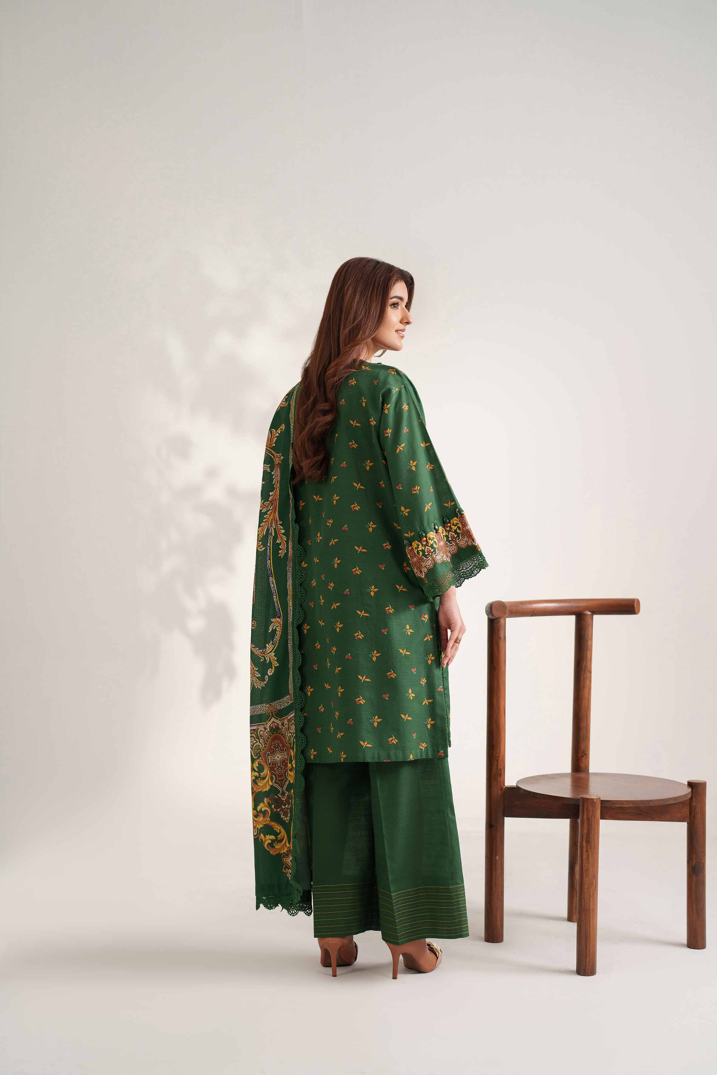 3 Piece - Digital Printed Suit - 42502589 for Women - Unstitched Collection | Nishat | Shop Online
