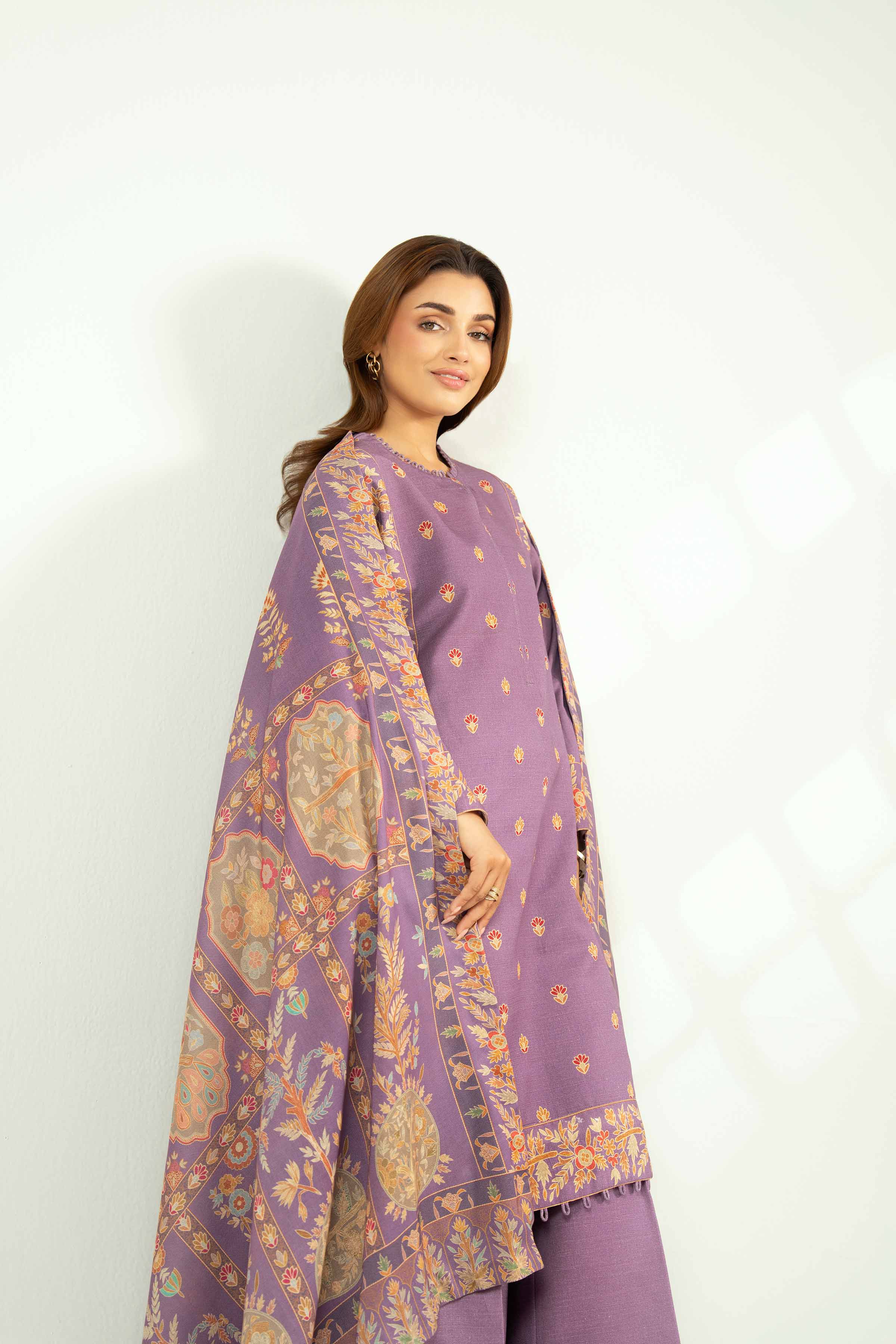 3 Piece - Digital Printed Suit - 42502590 for Women - Unstitched Collection | Nishat | Shop Online