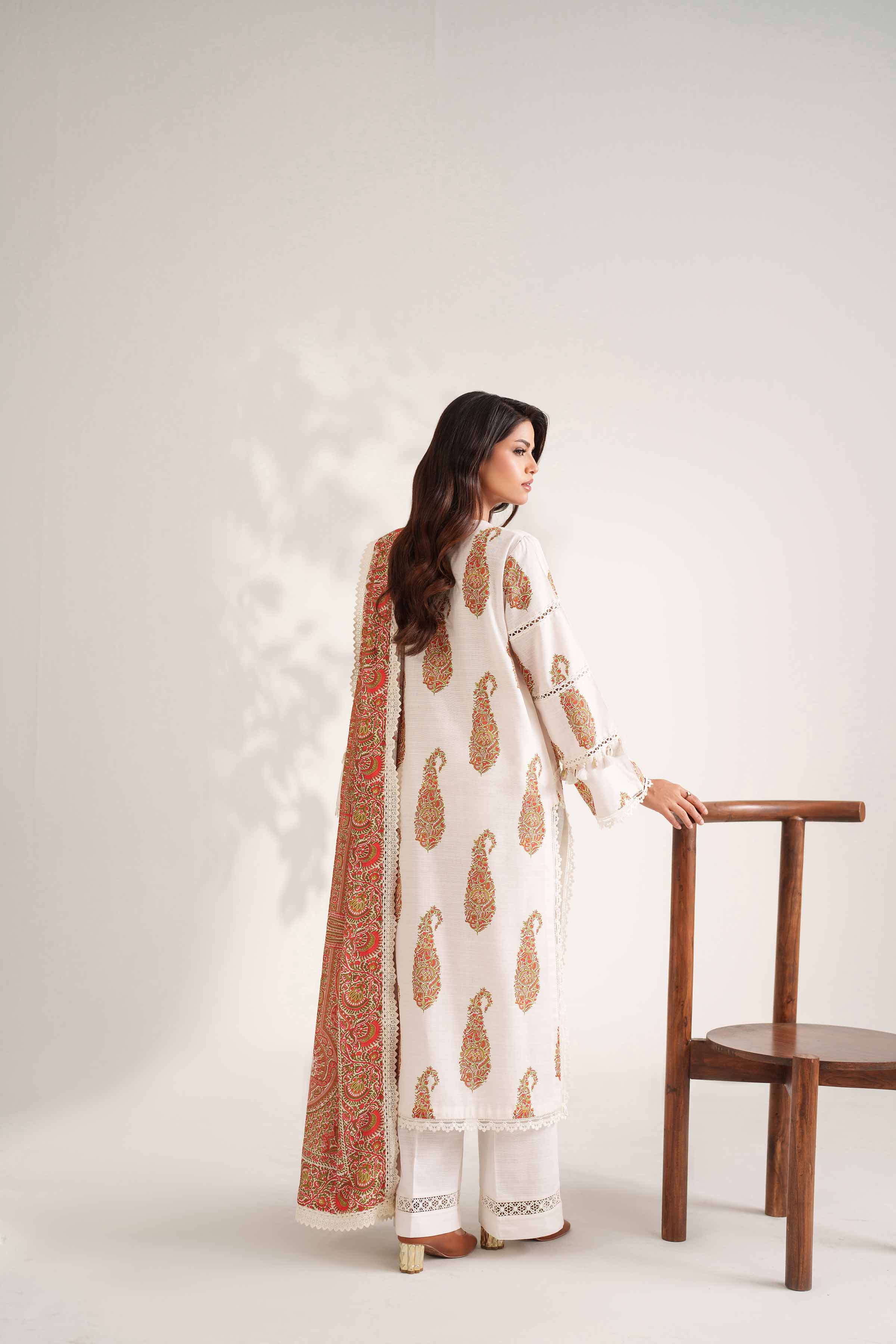 3 Piece - Digital Printed Suit - 42502591 for Women - Unstitched Collection | Nishat | Shop Online