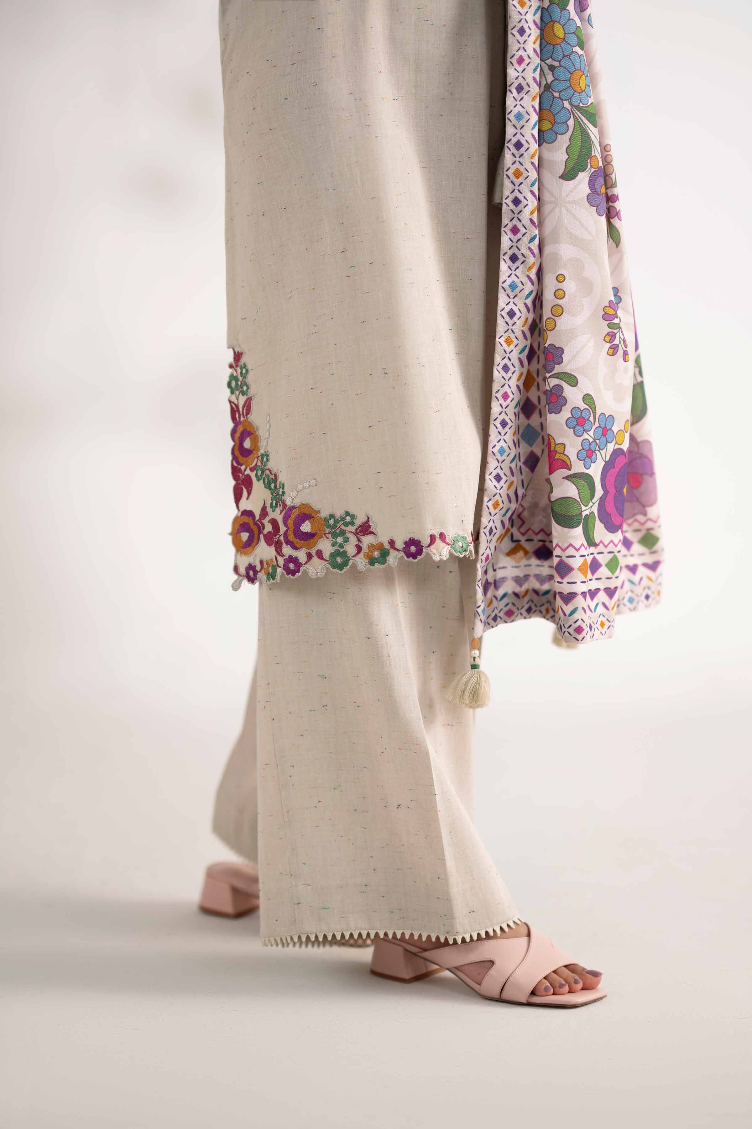 3 Piece - Digital Printed Embroidered Suit - 42502596 for Women - Unstitched Collection | Nishat | Shop Online