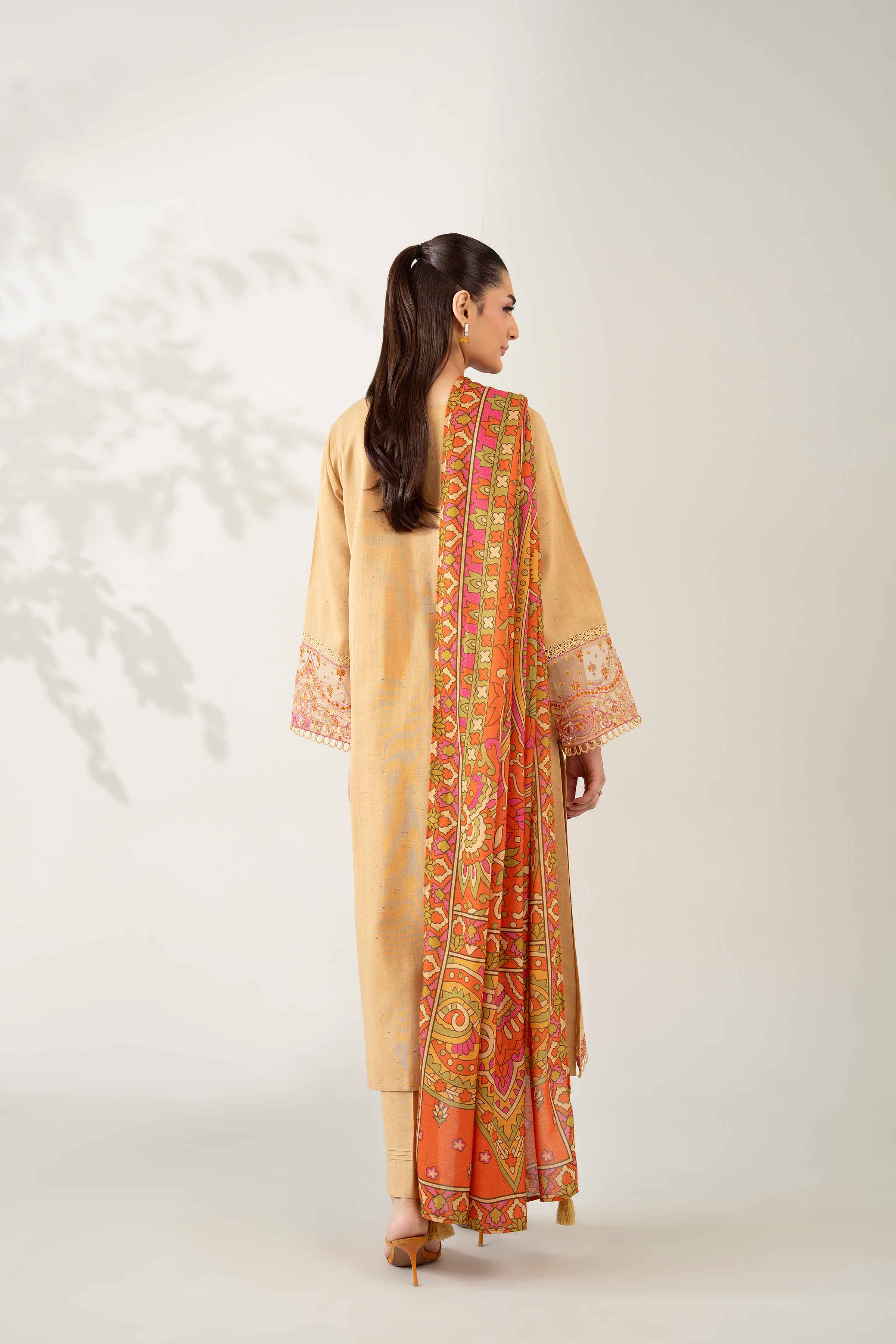 3 Piece - Digital Printed Embroidered Suit - 42502598 for Women - Unstitched Collection | Nishat | Shop Online