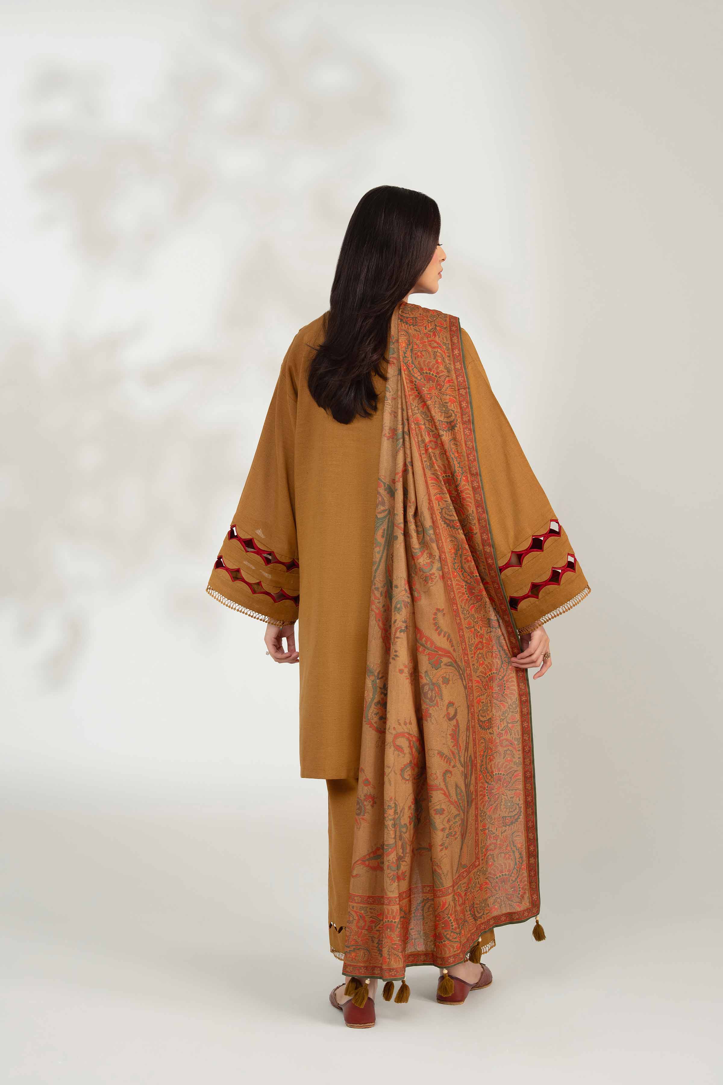 3 Piece - Digital Printed Embroidered Suit - 42502600 for Women - Unstitched Collection | Nishat | Shop Online