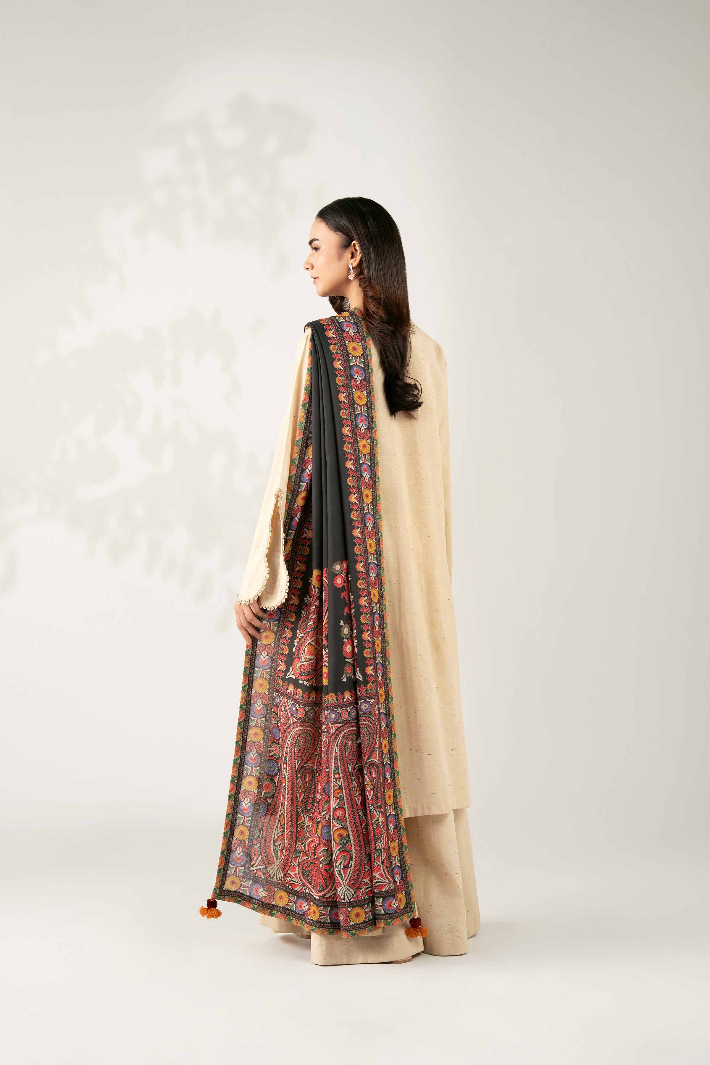 3 Piece - Digital Printed Embroidered Suit - 42502602 for Women - Unstitched Collection | Nishat | Shop Online