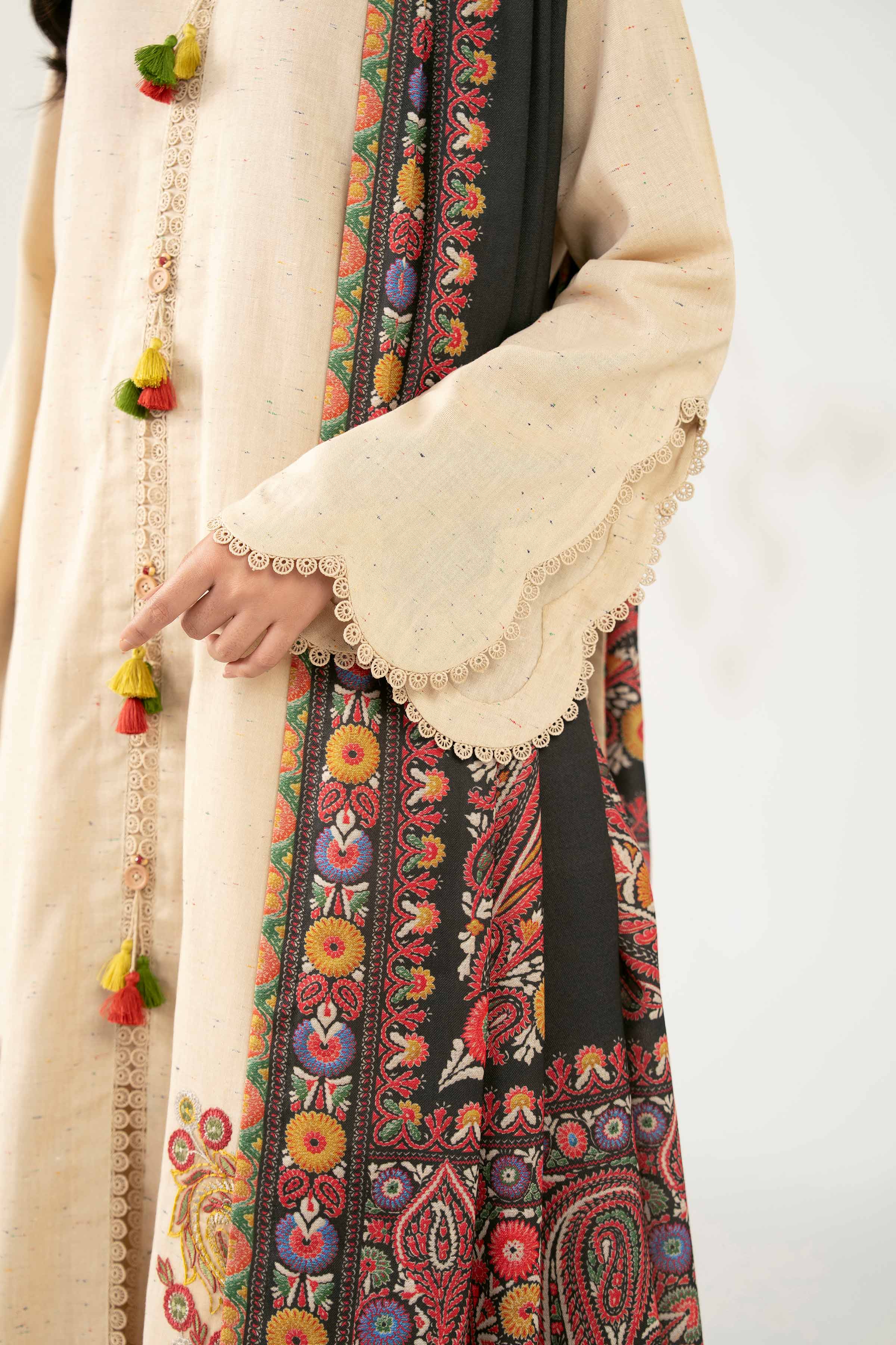 3 Piece - Digital Printed Embroidered Suit - 42502602 for Women - Unstitched Collection | Nishat | Shop Online