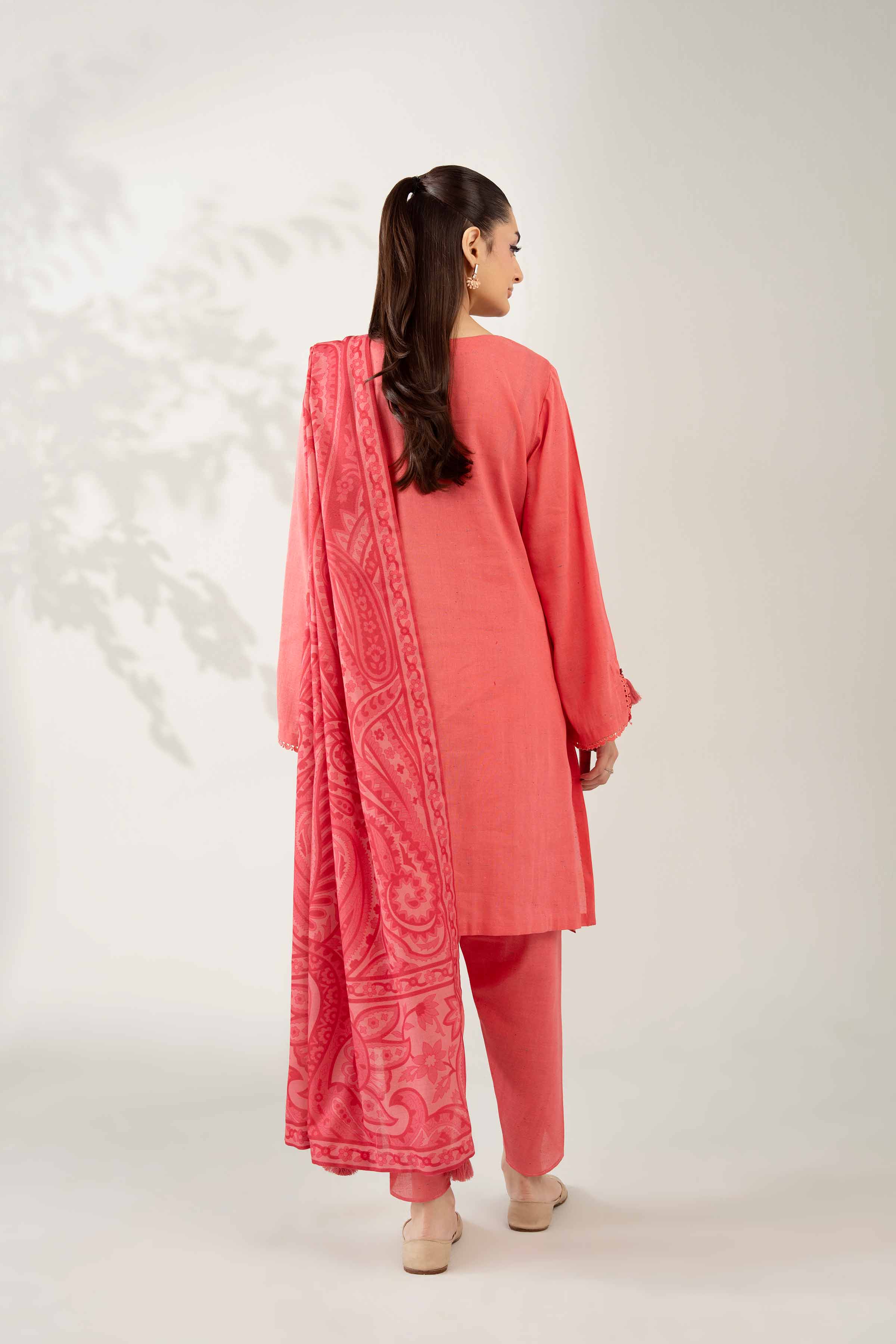 3 Piece - Digital Printed Embroidered Suit - 42502603 for Women - Unstitched Collection | Nishat | Shop Online