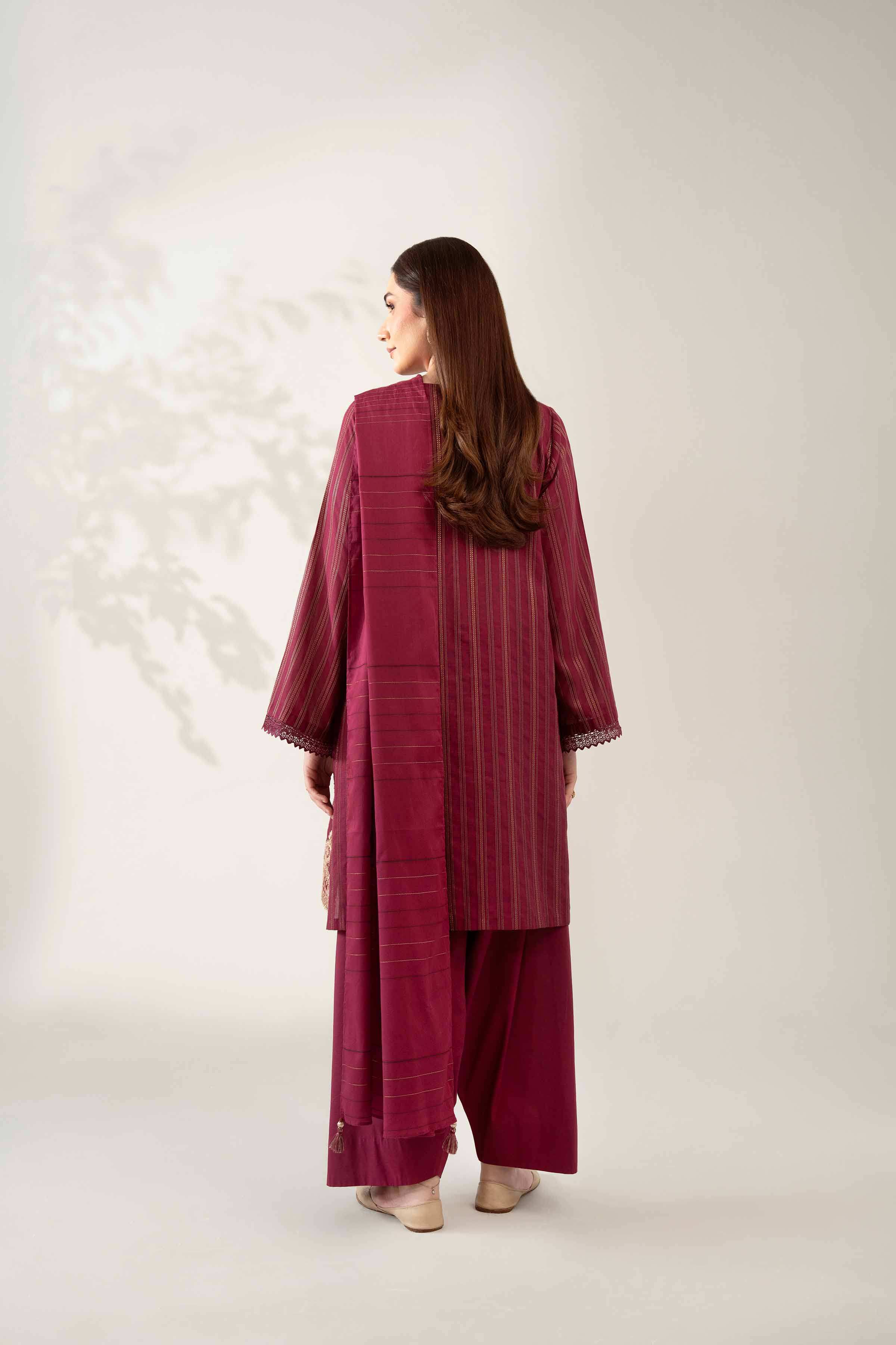 3 Piece - Embroidered Suit - 42502605 for Women - Unstitched Collection | Nishat | Shop Online