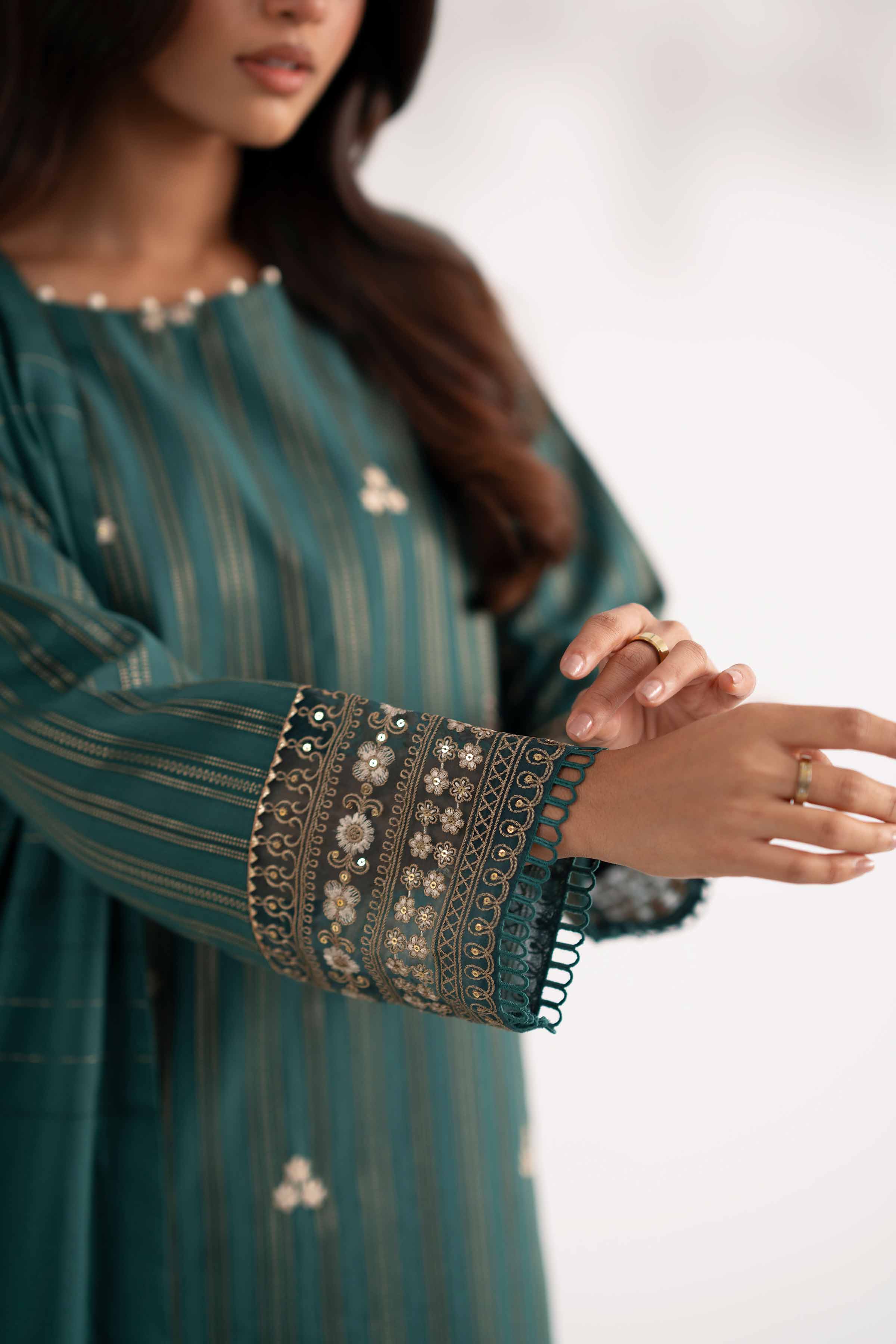 3 Piece - Embroidered Suit - 42502607 for Women - Unstitched Collection | Nishat | Shop Online