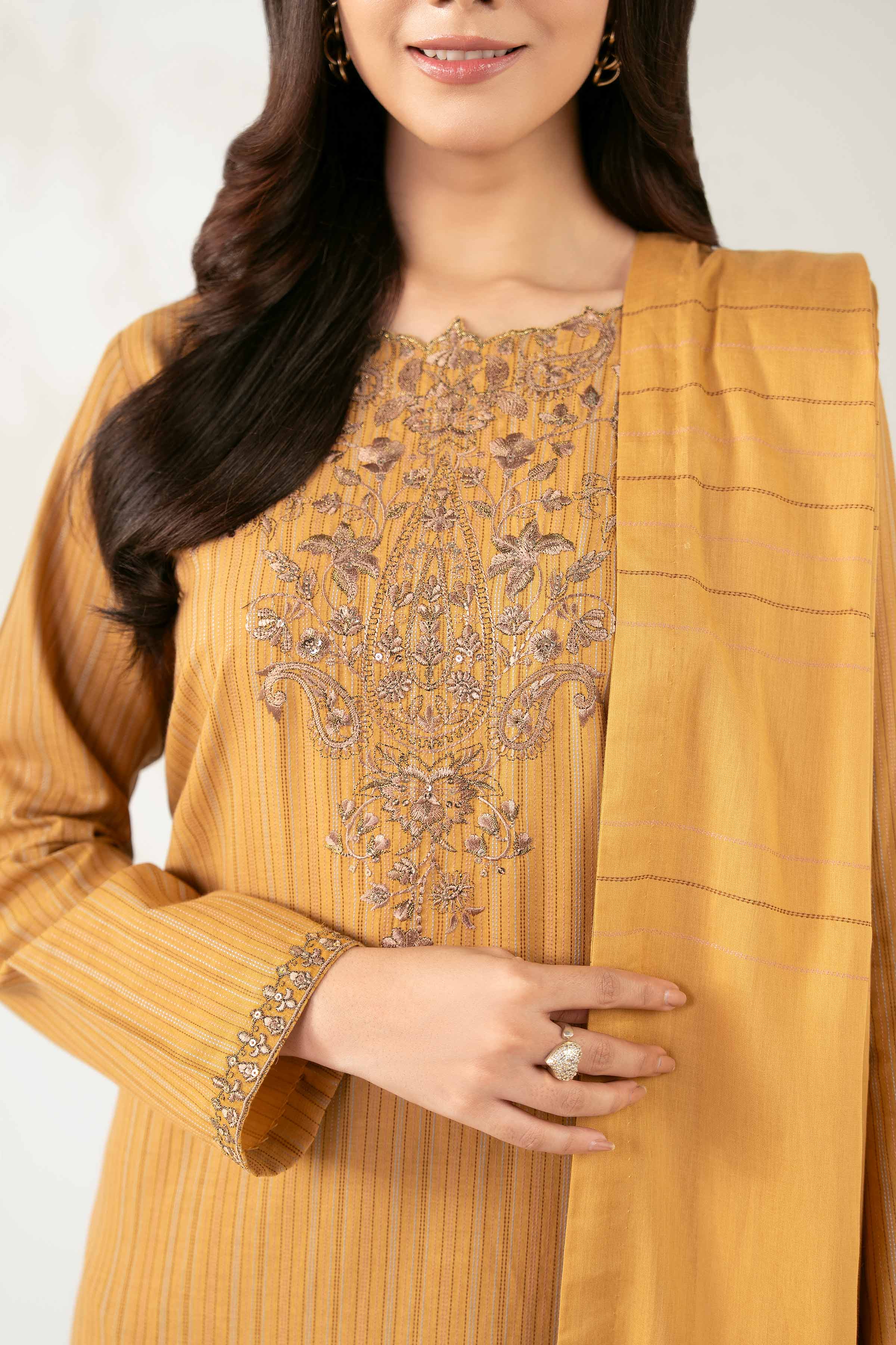 3 Piece - Embroidered Suit - 42502608 for Women - Unstitched Collection | Nishat | Shop Online