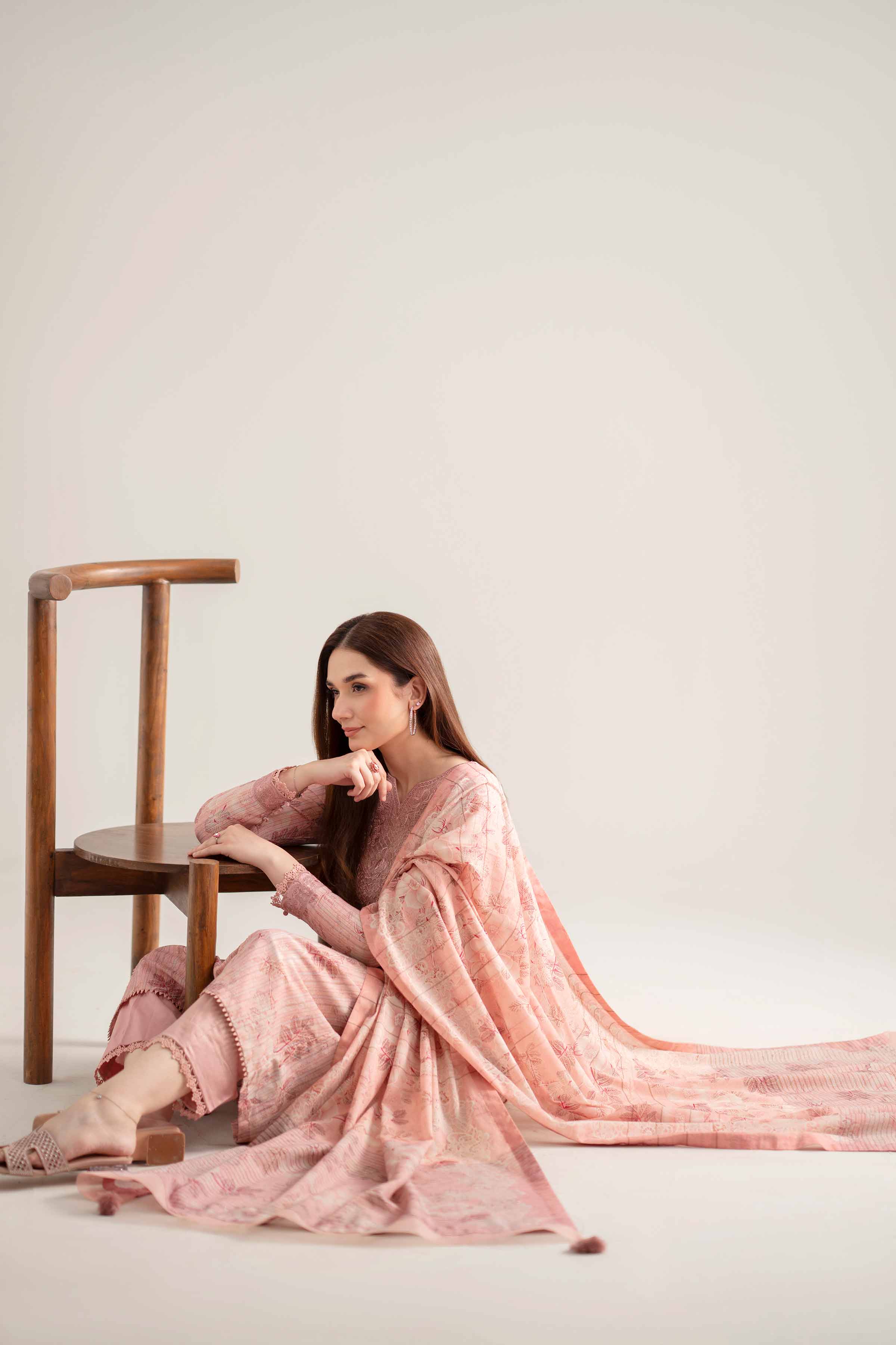 3 Piece - Digital Printed Embroidered Suit - 42502609 for Women - Unstitched Collection | Nishat | Shop Online