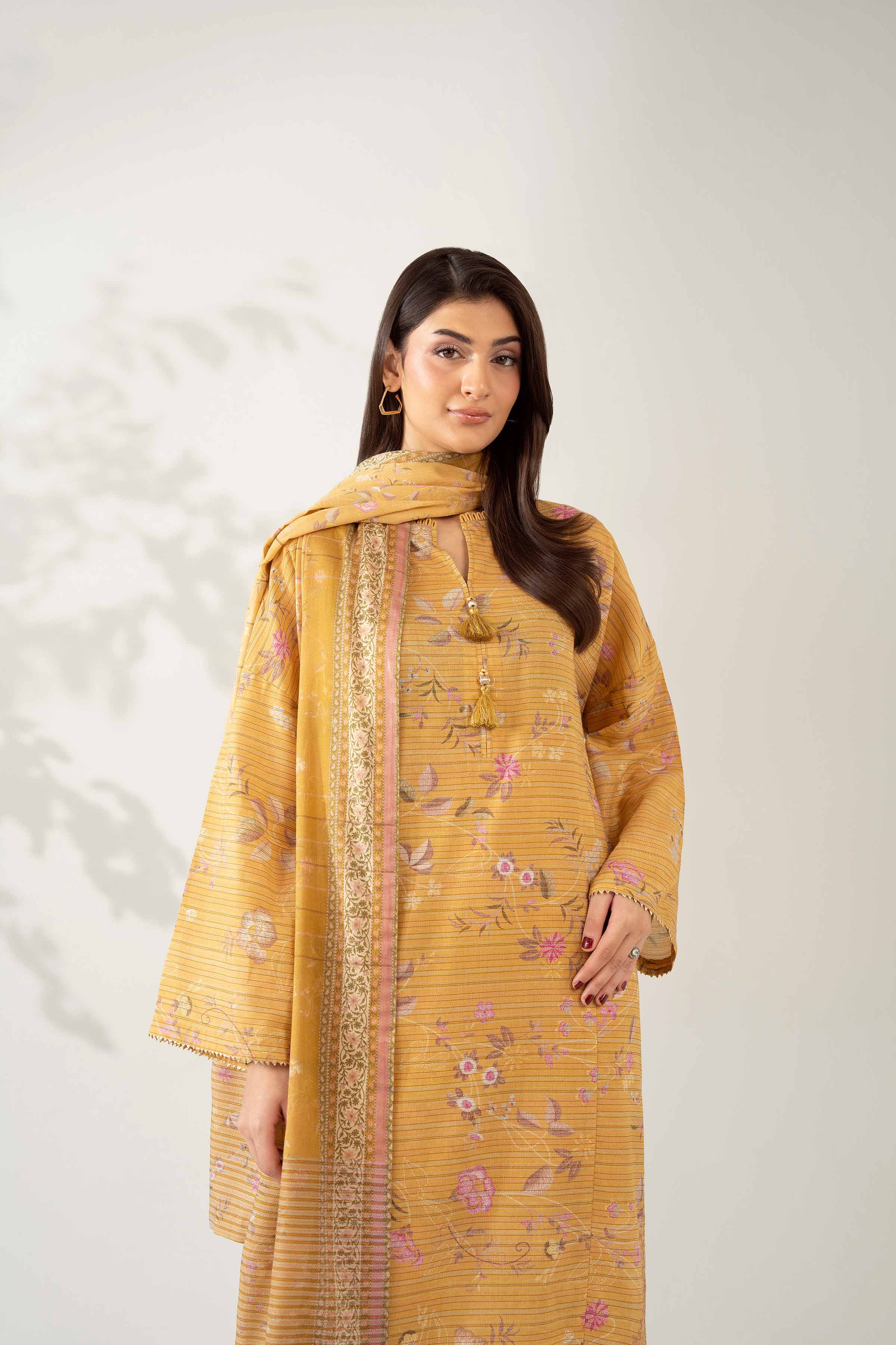 3 Piece - Digital Printed Embroidered Suit - 42502613 for Women - Unstitched Collection | Nishat | Shop Online