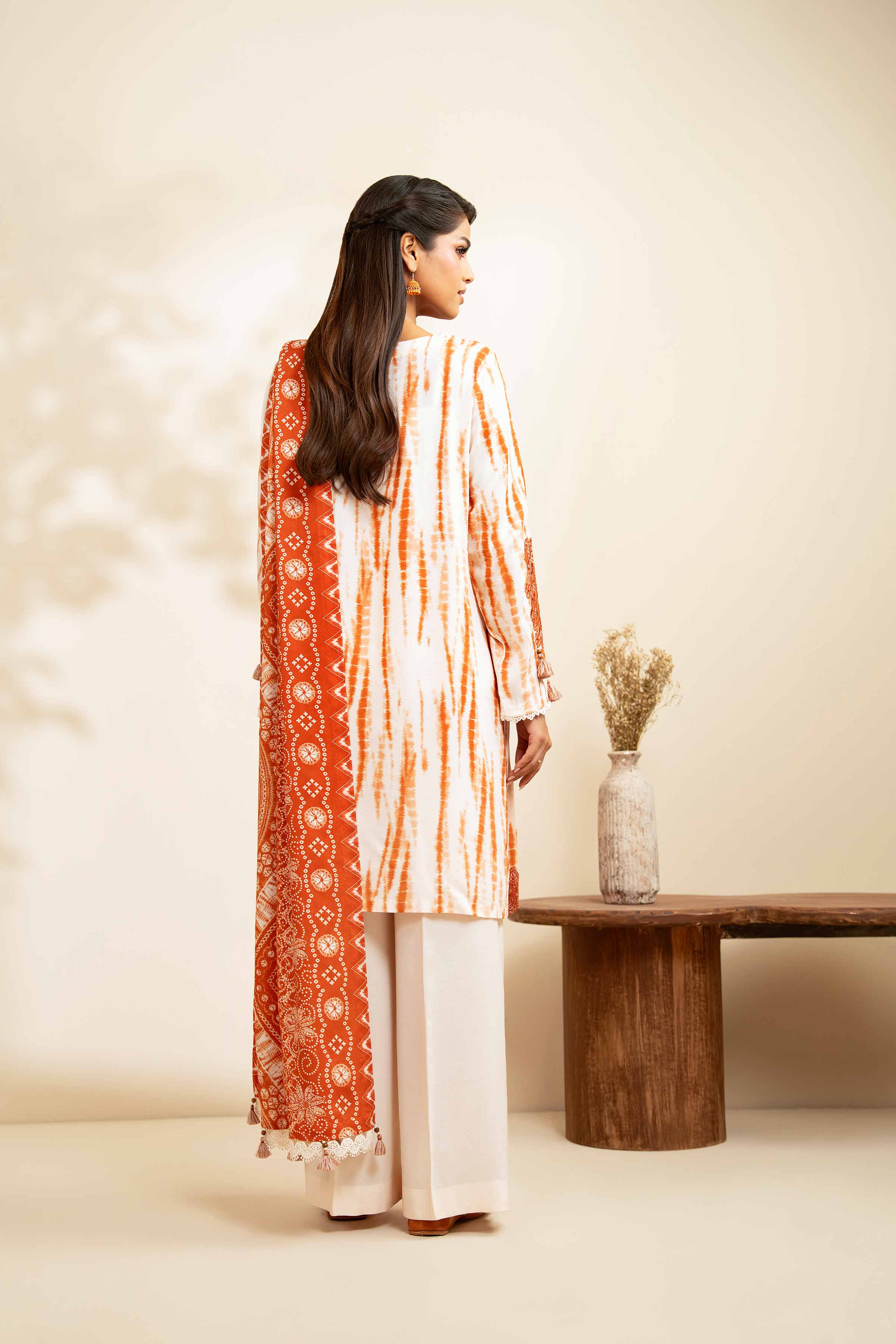 3 Piece - Printed Embroidered Suit - 42502621 for Women - Unstitched Collection | Nishat | Shop Online