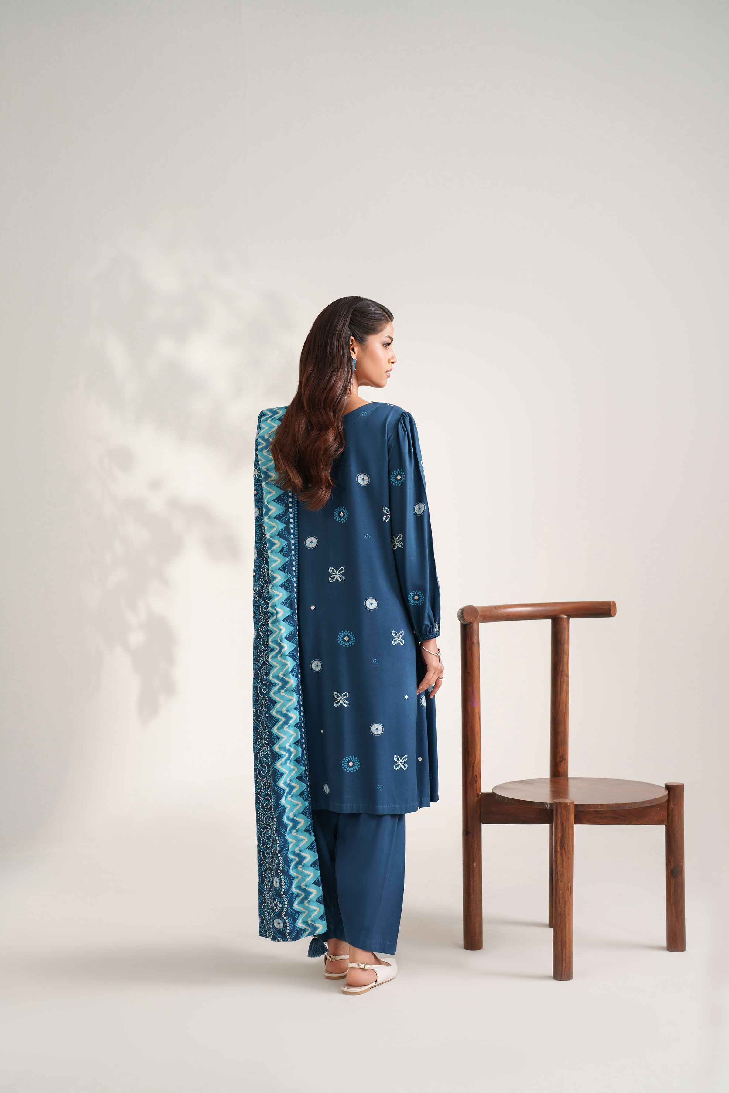 3 Piece - Printed Suit - 42502624 for Women - Unstitched Collection | Nishat | Shop Online