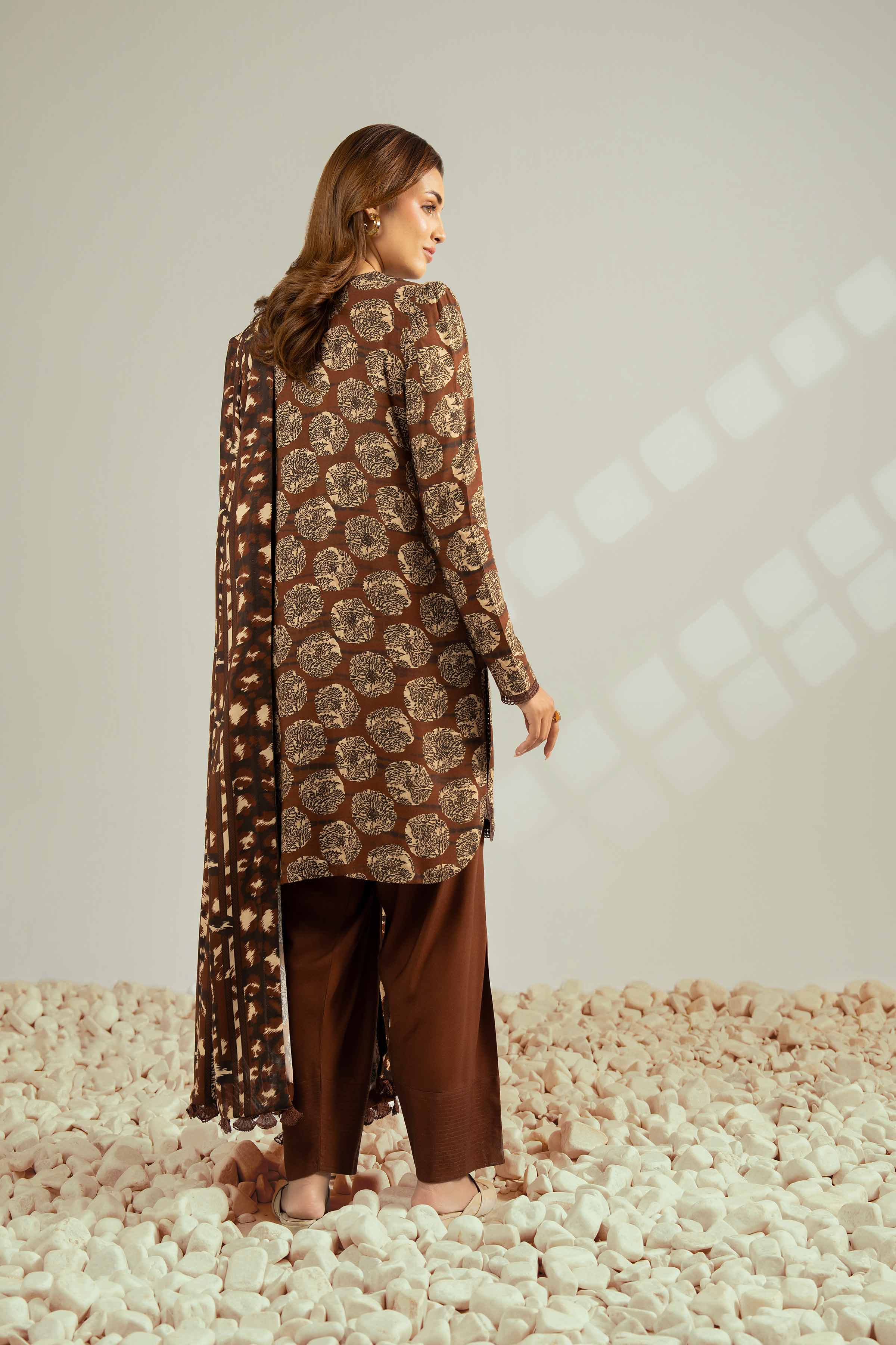 3 Piece - Printed Suit - 42502626 for Women - Unstitched Collection | Nishat | Shop Online