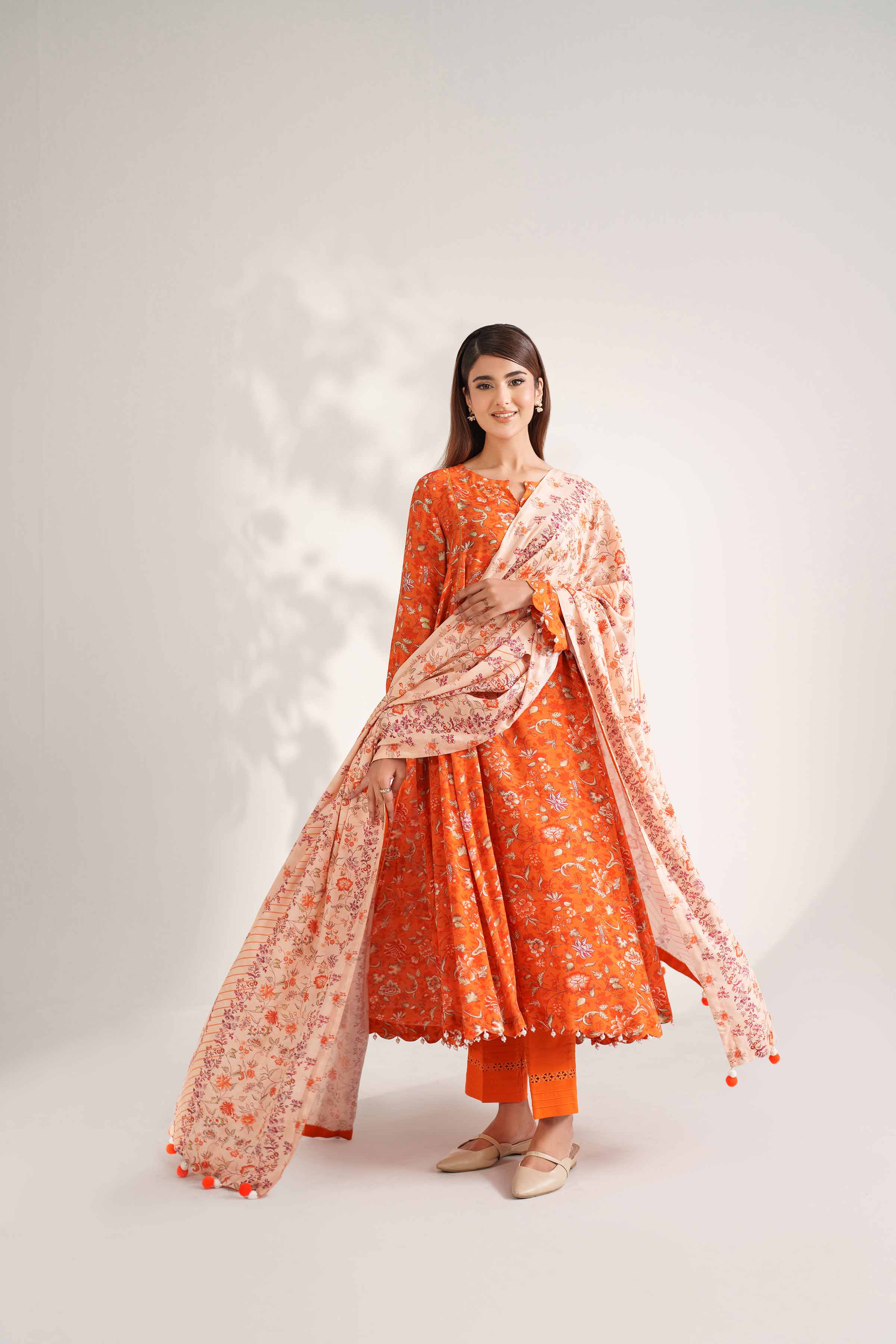 3 Piece - Printed Suit - 42502628 for Women - Unstitched Collection | Nishat | Shop Online