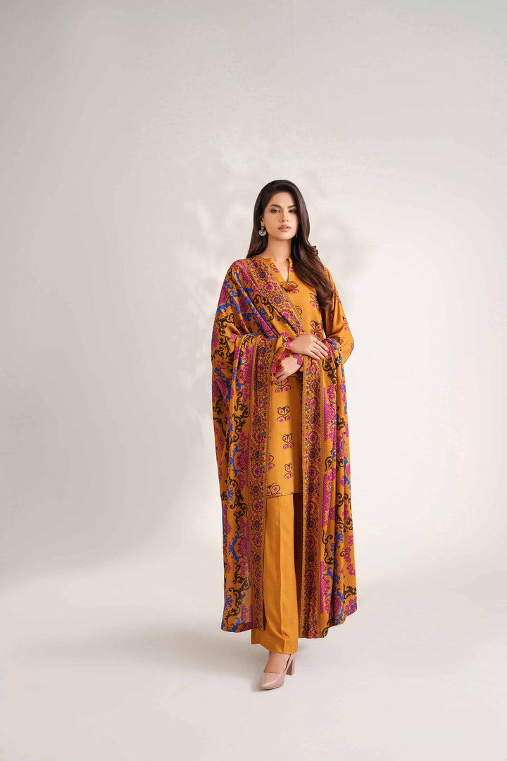 3 Piece - Printed Suit - 42502632 for Women - Unstitched Collection | Nishat | Shop Online