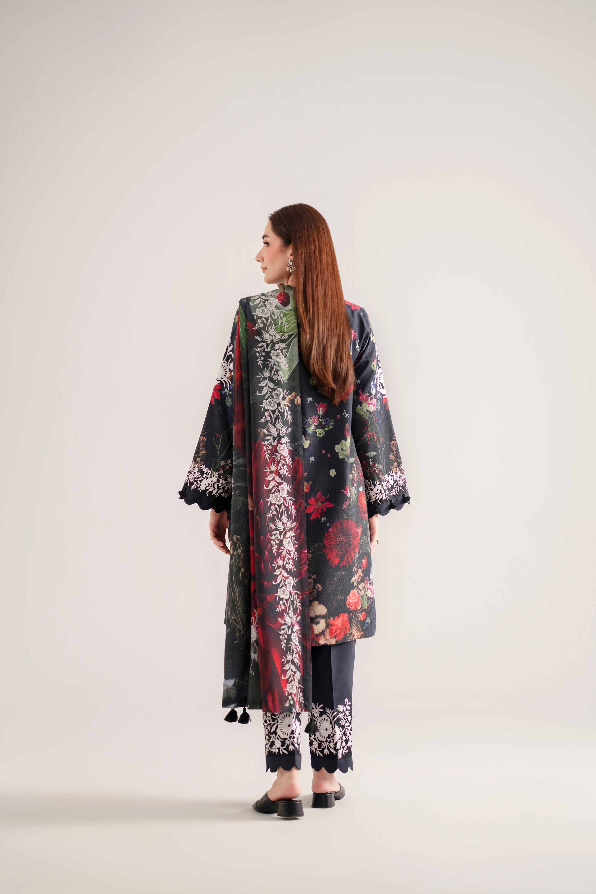3 Piece - Digital Printed Embroidered Suit - 42502634 for Women - Unstitched Collection | Nishat | Shop Online