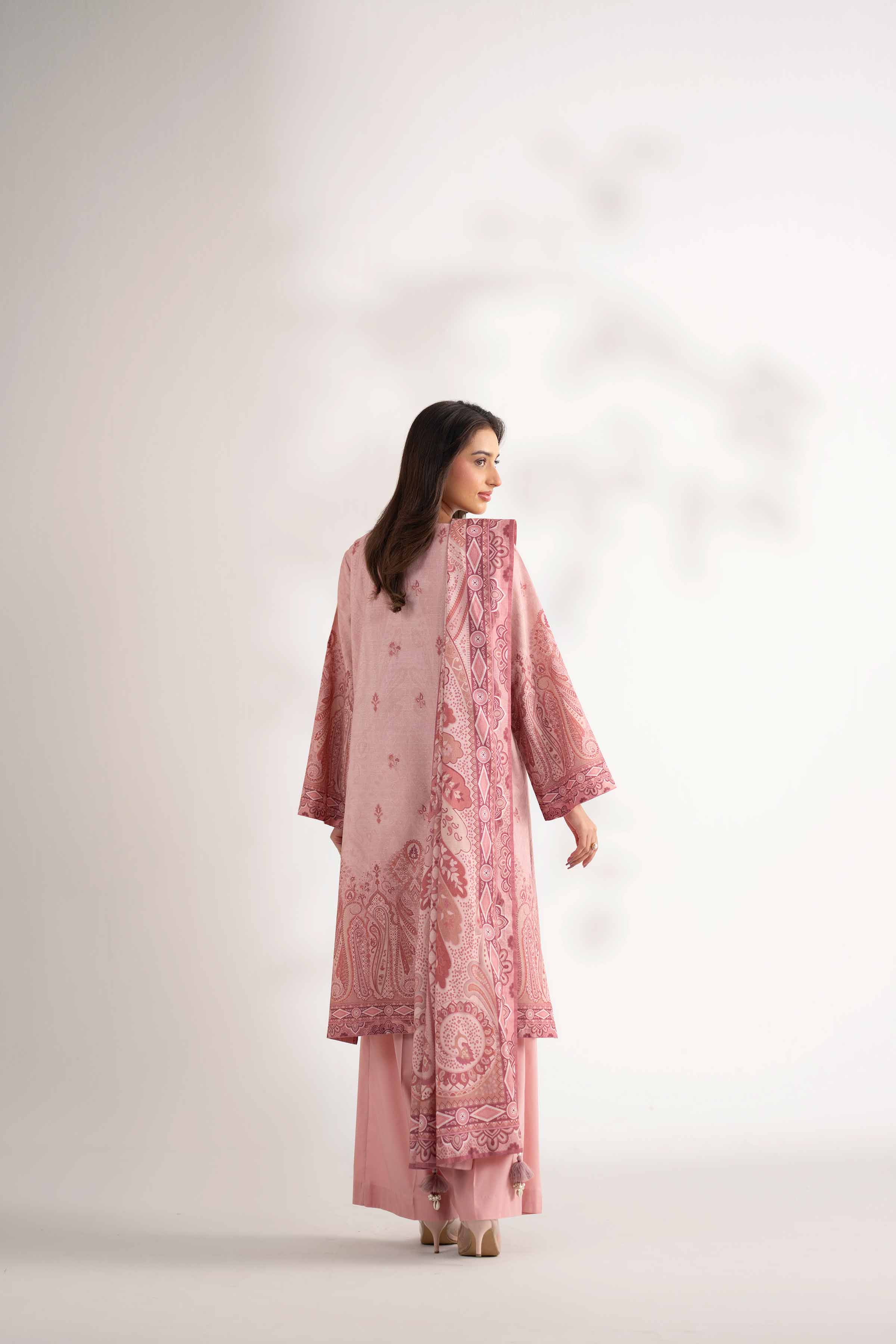 3 Piece - Digital Printed Embroidered Suit - 42502648 for Women - Unstitched Collection | Nishat | Shop Online