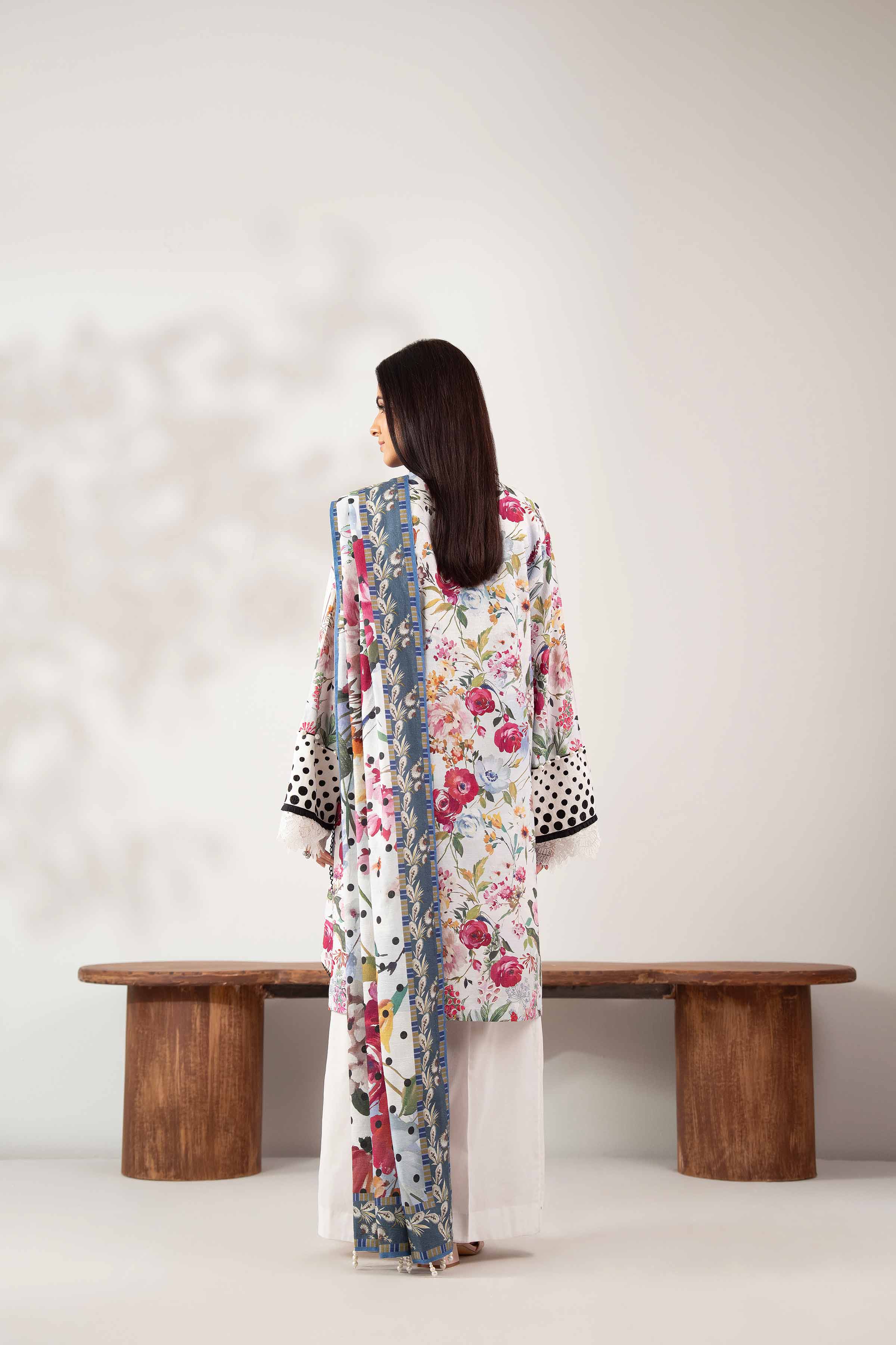 3 Piece - Digital Printed Embroidered Suit - 42502652 for Women - Unstitched Collection | Nishat | Shop Online