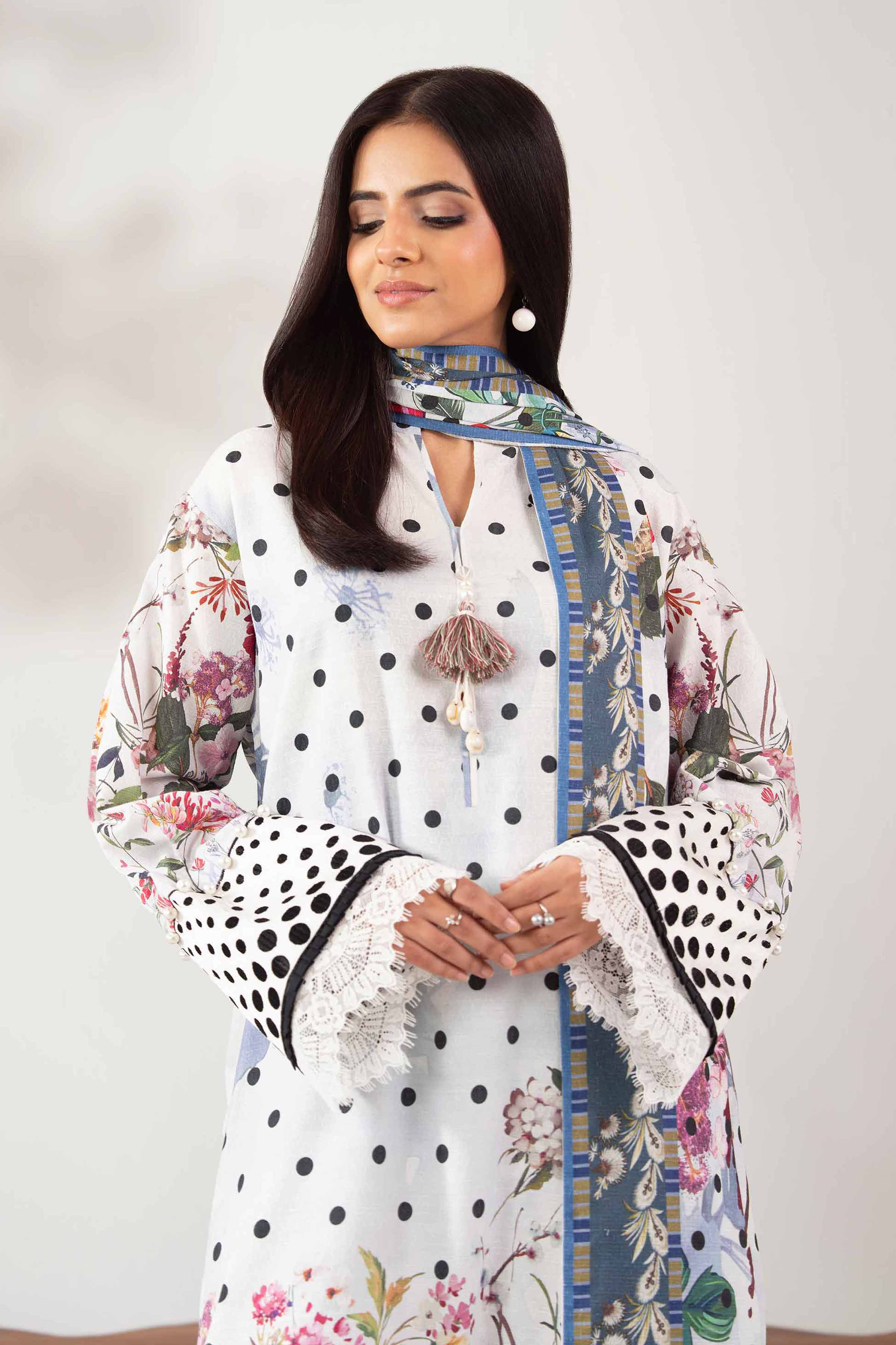 3 Piece - Digital Printed Embroidered Suit - 42502652 for Women - Unstitched Collection | Nishat | Shop Online