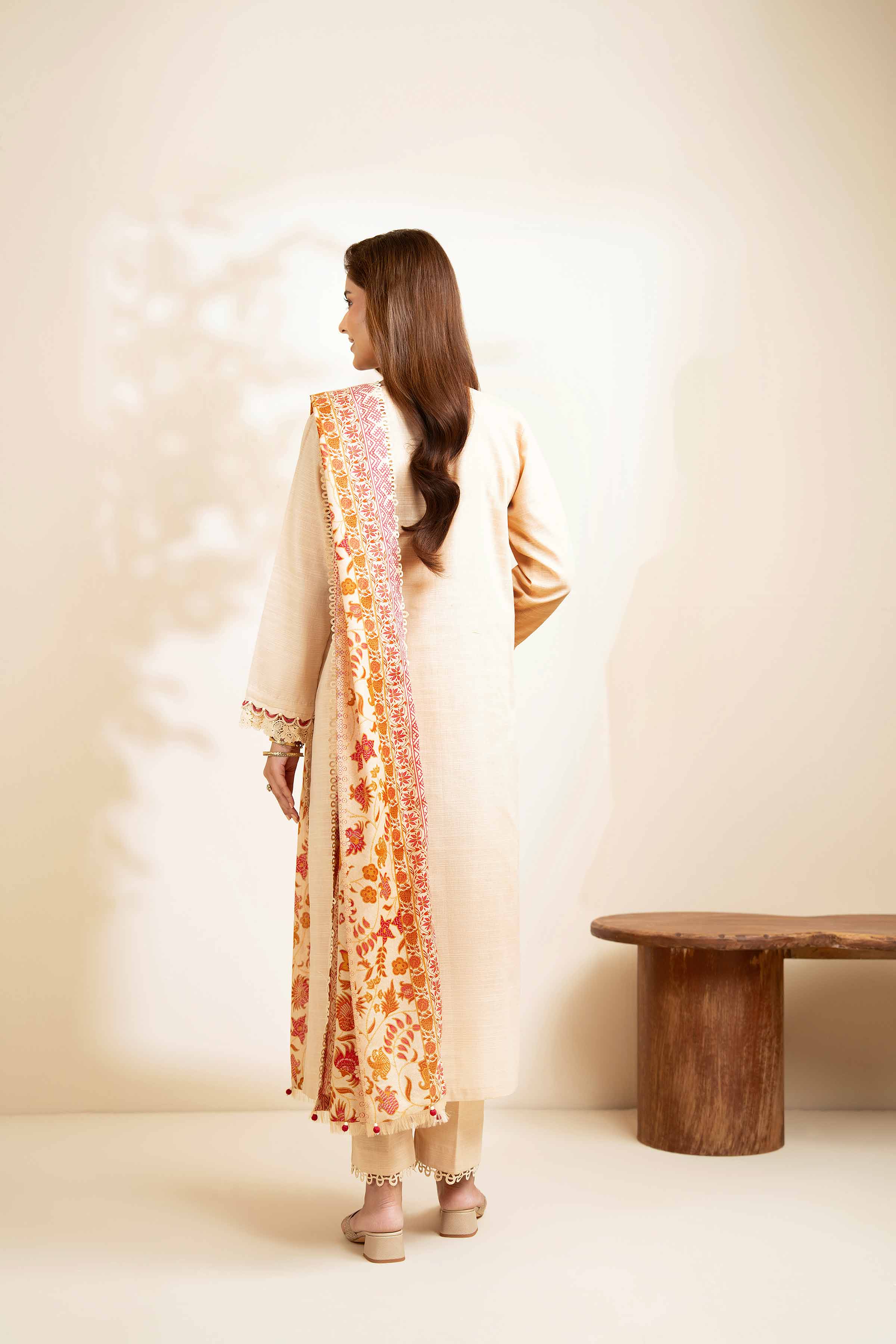 3 Piece - Printed Embroidered Suit - 42502688 for Women - Unstitched Collection | Nishat | Shop Online