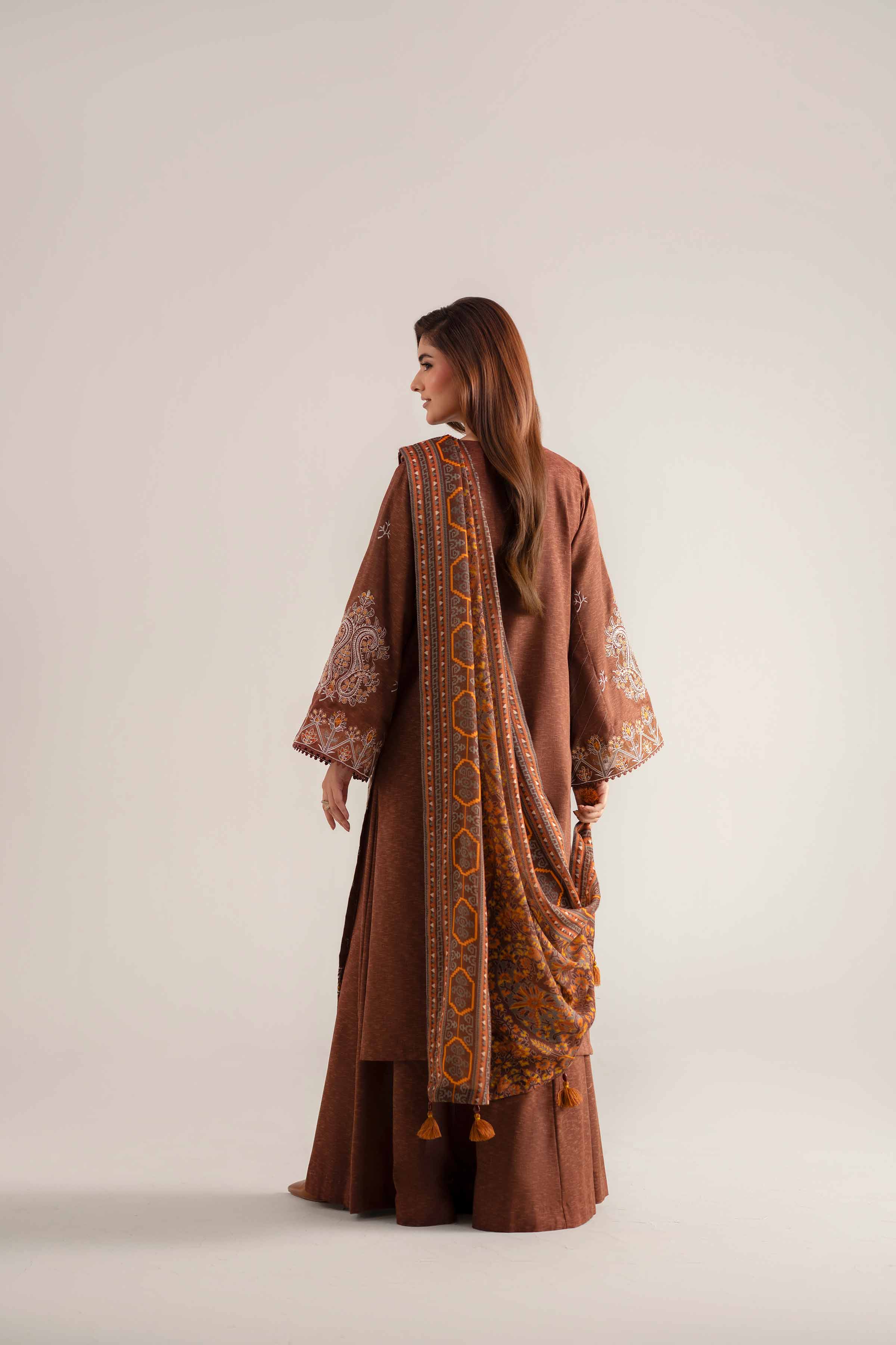 3 Piece - Digital Printed Embroidered Suit - 42502700 for Women - Unstitched Collection | Nishat | Shop Online