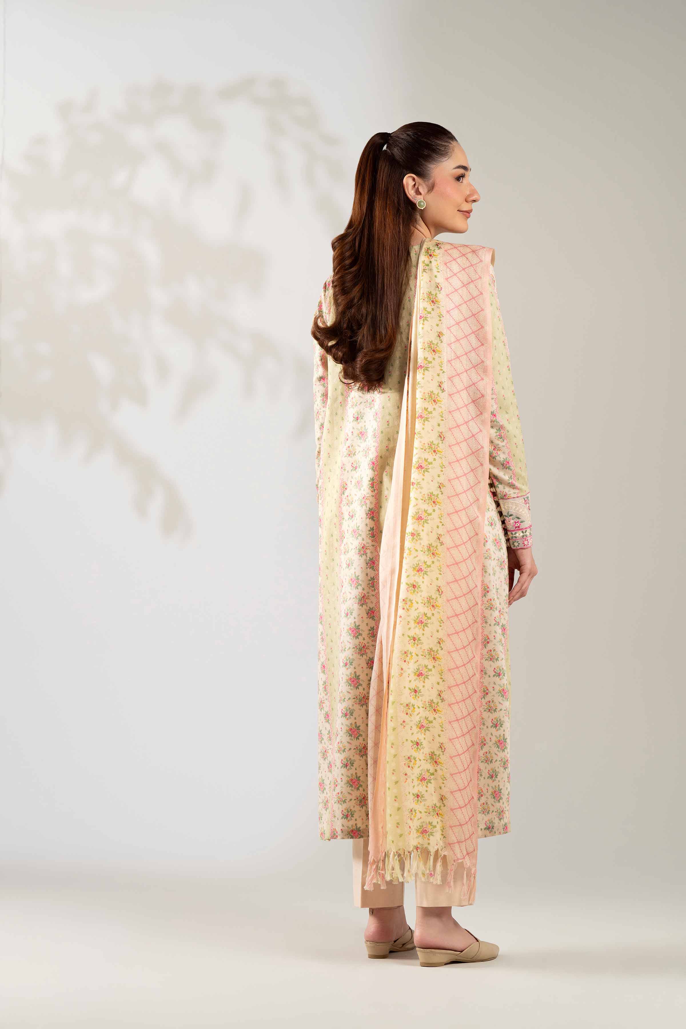 3 Piece - Digital Printed Embroidered Suit - 42502710 for Women - Unstitched Collection | Nishat | Shop Online