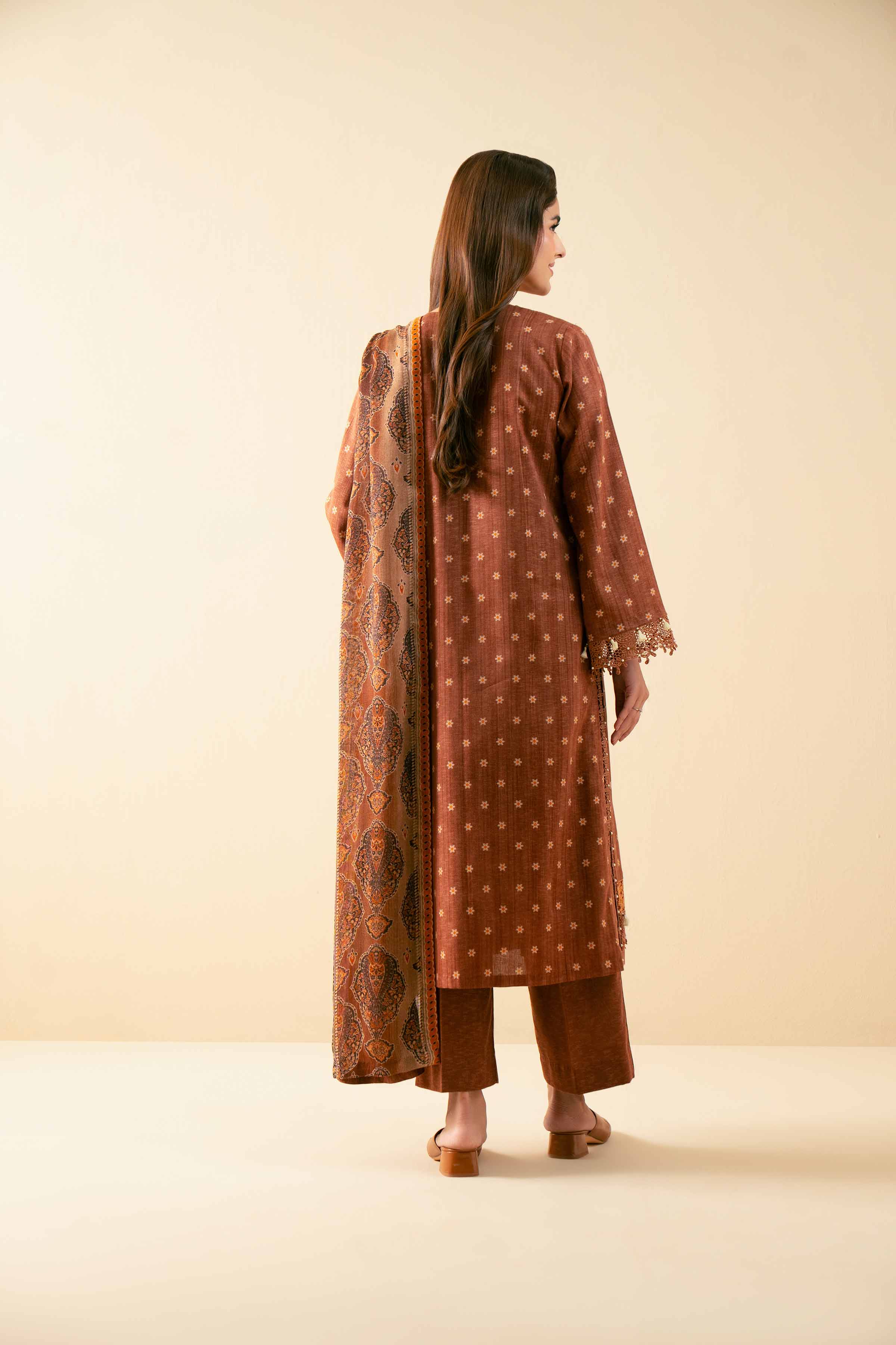 3 Piece - Digital Printed Embroidered Suit - 42502713 for Women - Unstitched Collection | Nishat | Shop Online