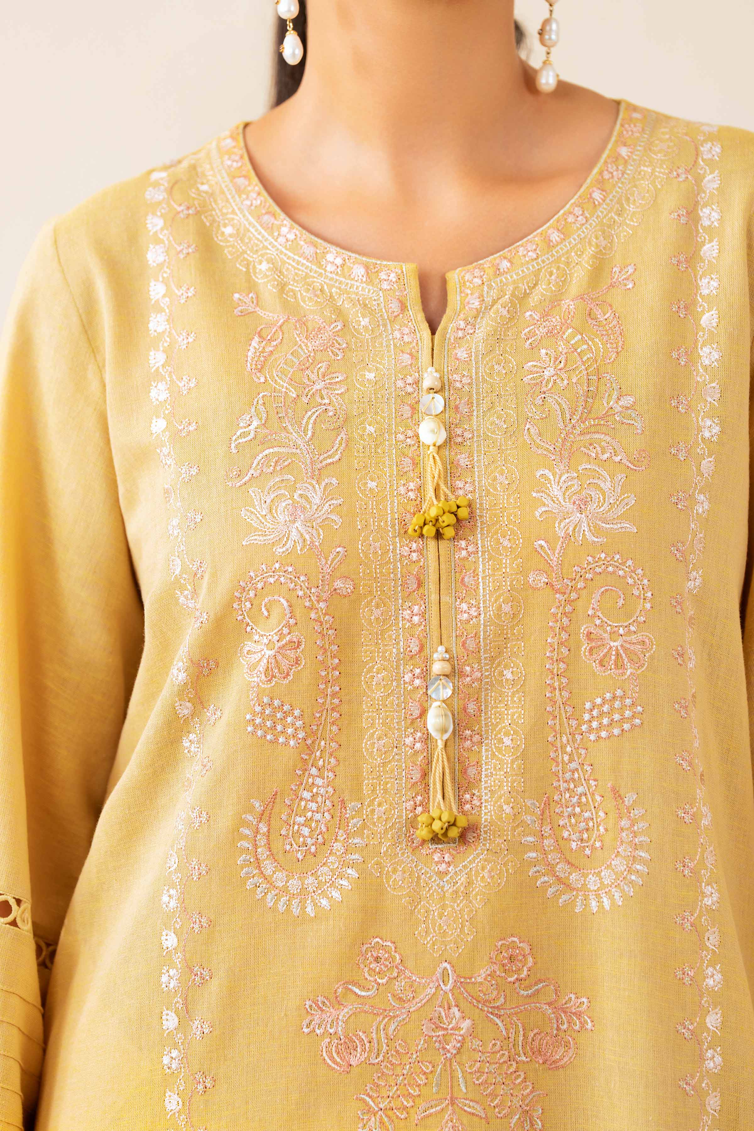2 Piece - Embroidered Suit - 42502715 for Women - Unstitched Collection | Nishat | Shop Online