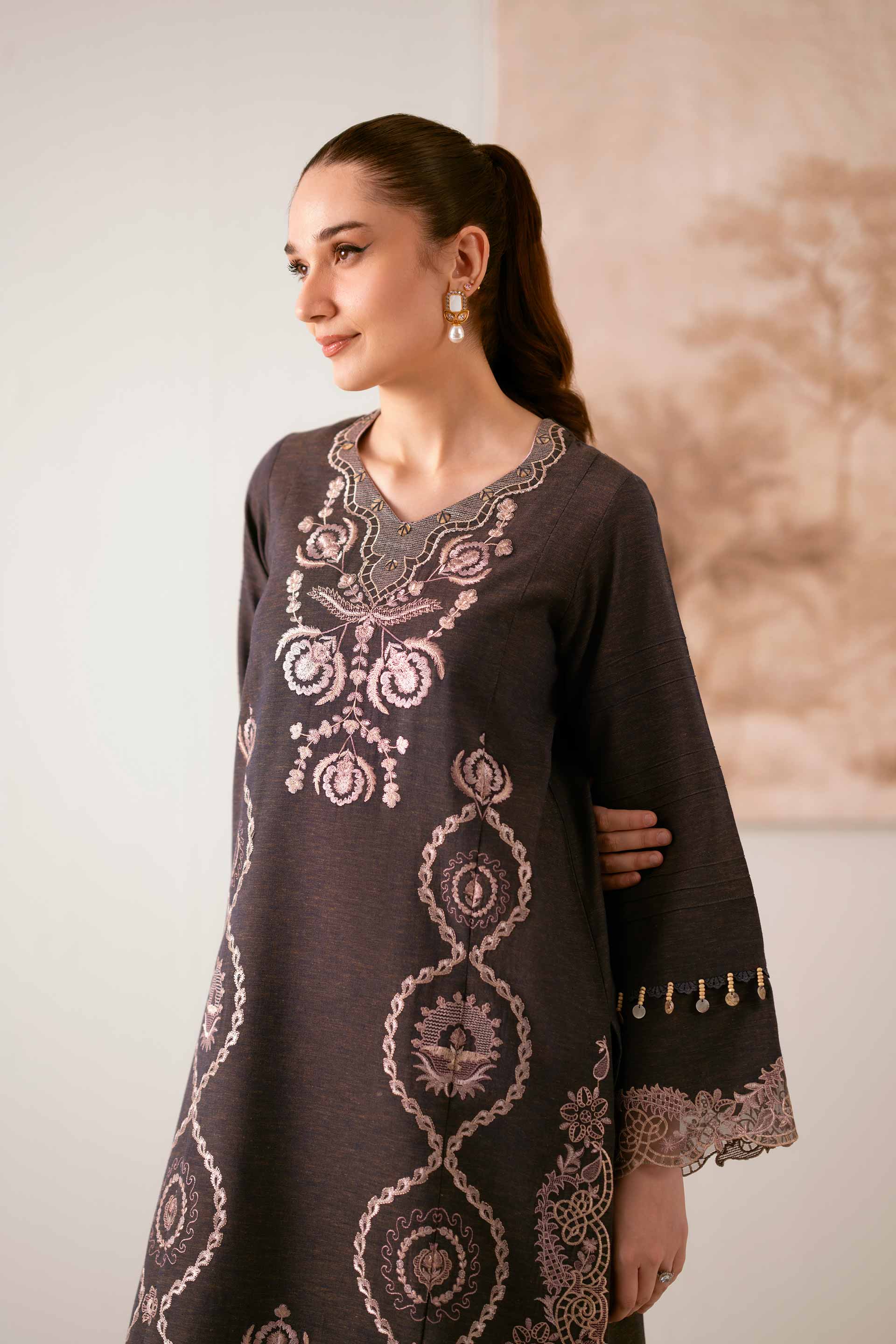 2 Piece - Embroidered Suit - 42502718 for Women - Unstitched Collection | Nishat | Shop Online