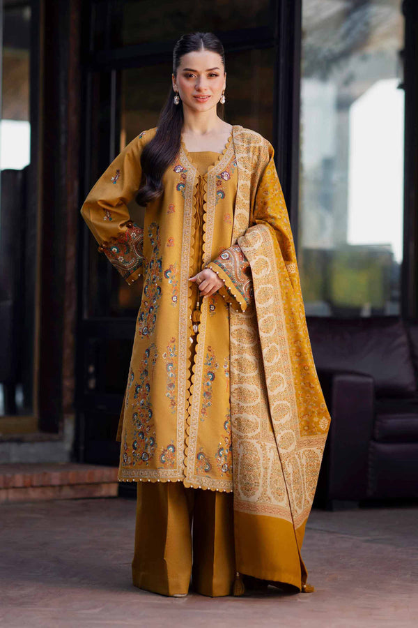3 Piece - Embroidered Suit - 42502721 for Women - Unstitched Collection | Nishat | Shop Online