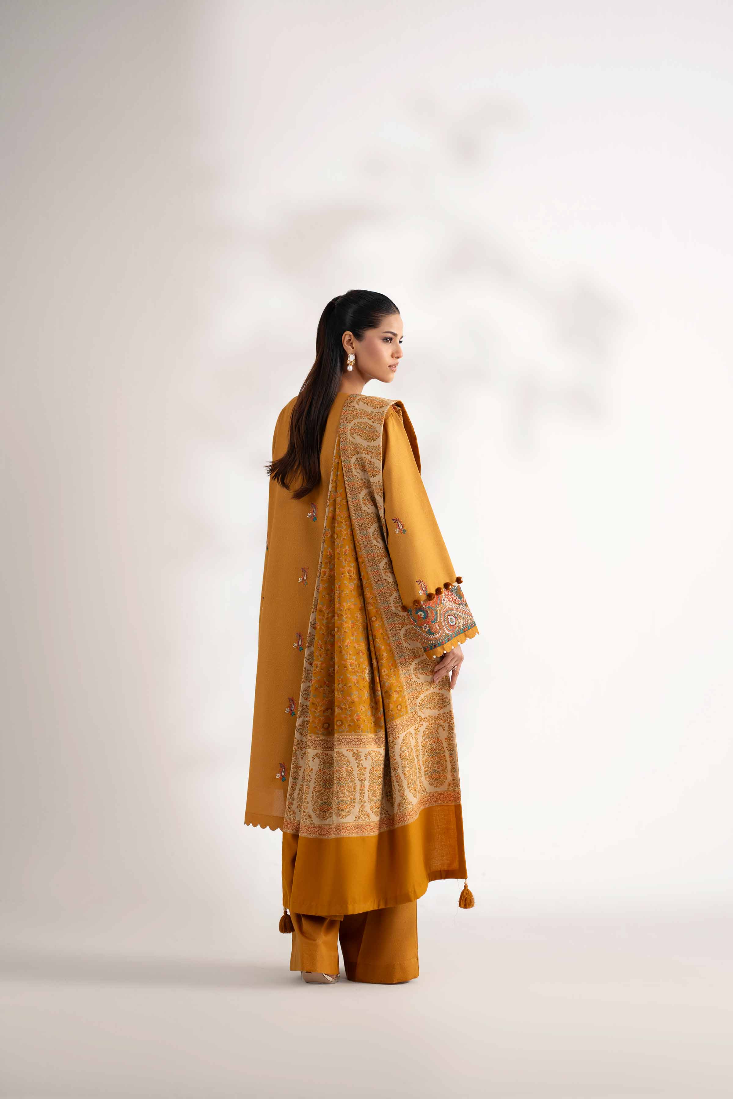 3 Piece - Embroidered Suit - 42502721 for Women - Unstitched Collection | Nishat | Shop Online