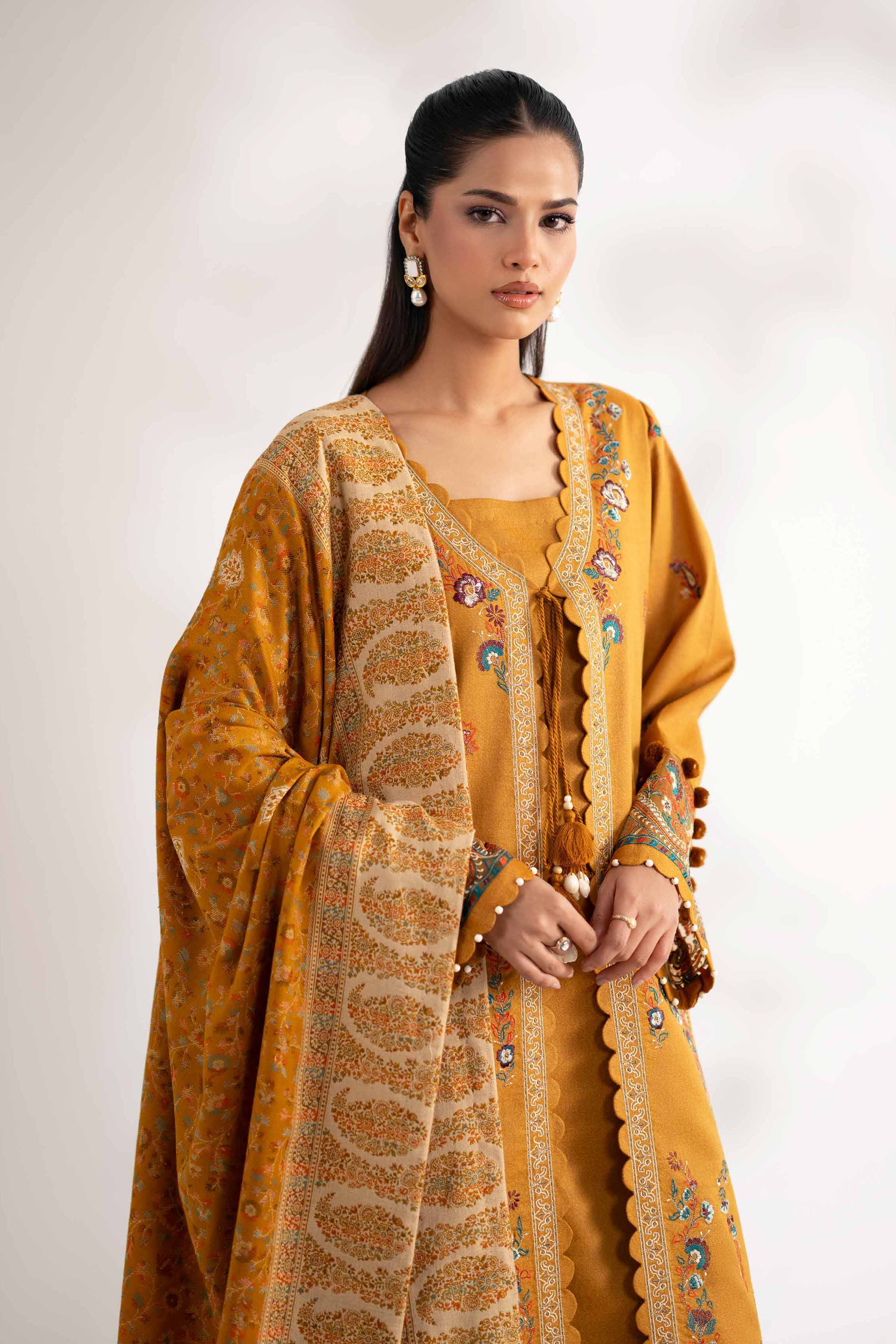 3 Piece - Embroidered Suit - 42502721 for Women - Unstitched Collection | Nishat | Shop Online