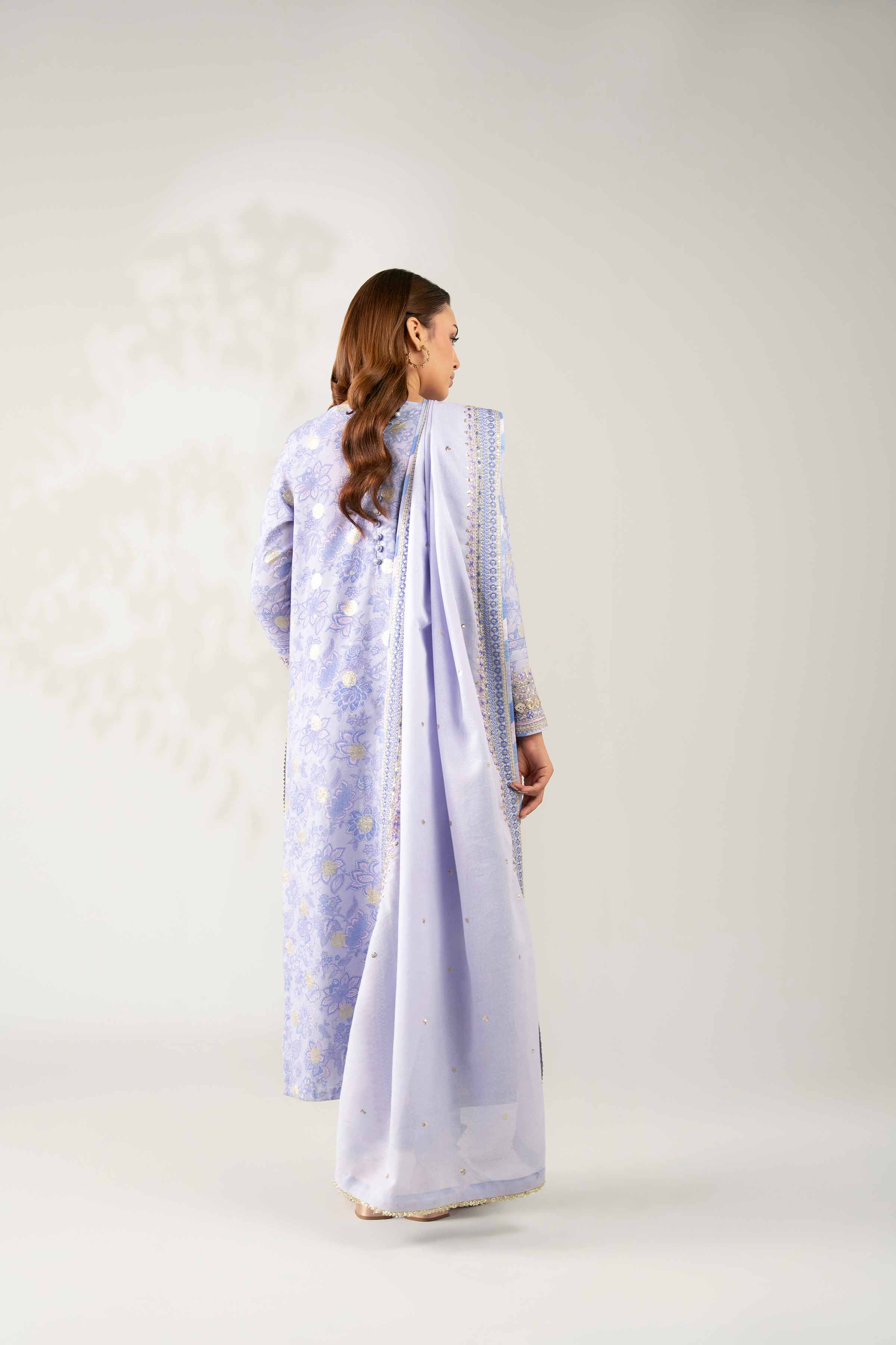 3 Piece - Digital Printed Embroidered Suit - 42502725 for Women - Unstitched Collection | Nishat | Shop Online
