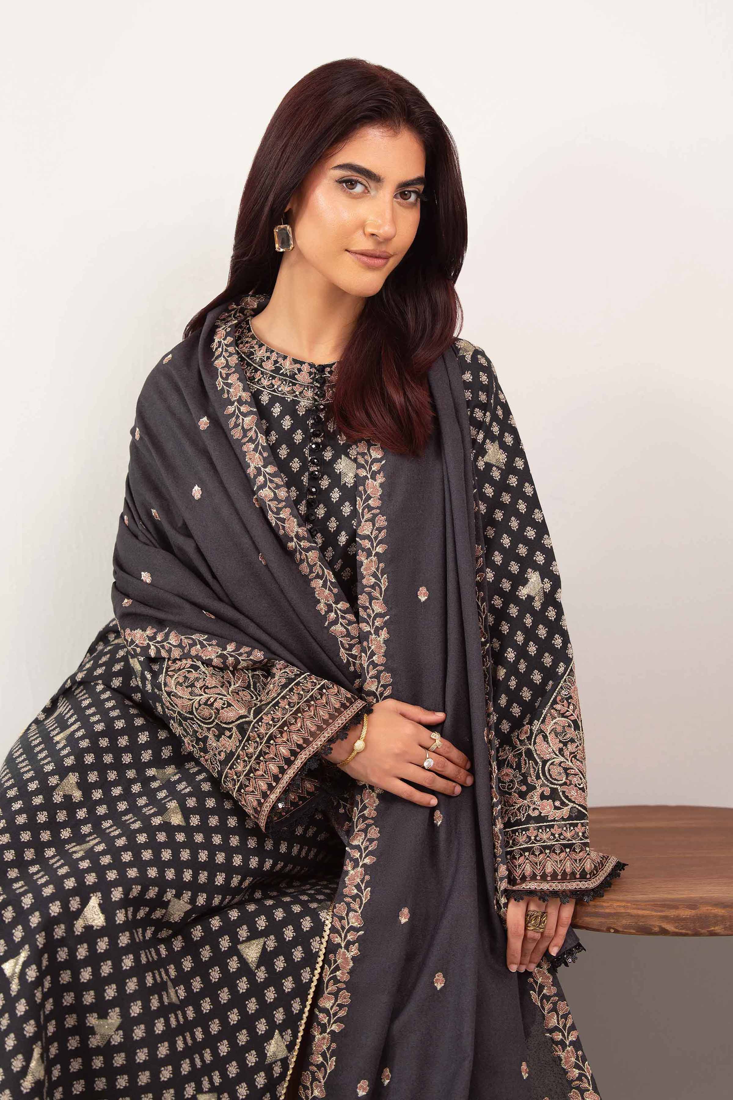 3 Piece - Digital Printed Embroidered Suit - 42502727 for Women - Unstitched Collection | Nishat | Shop Online