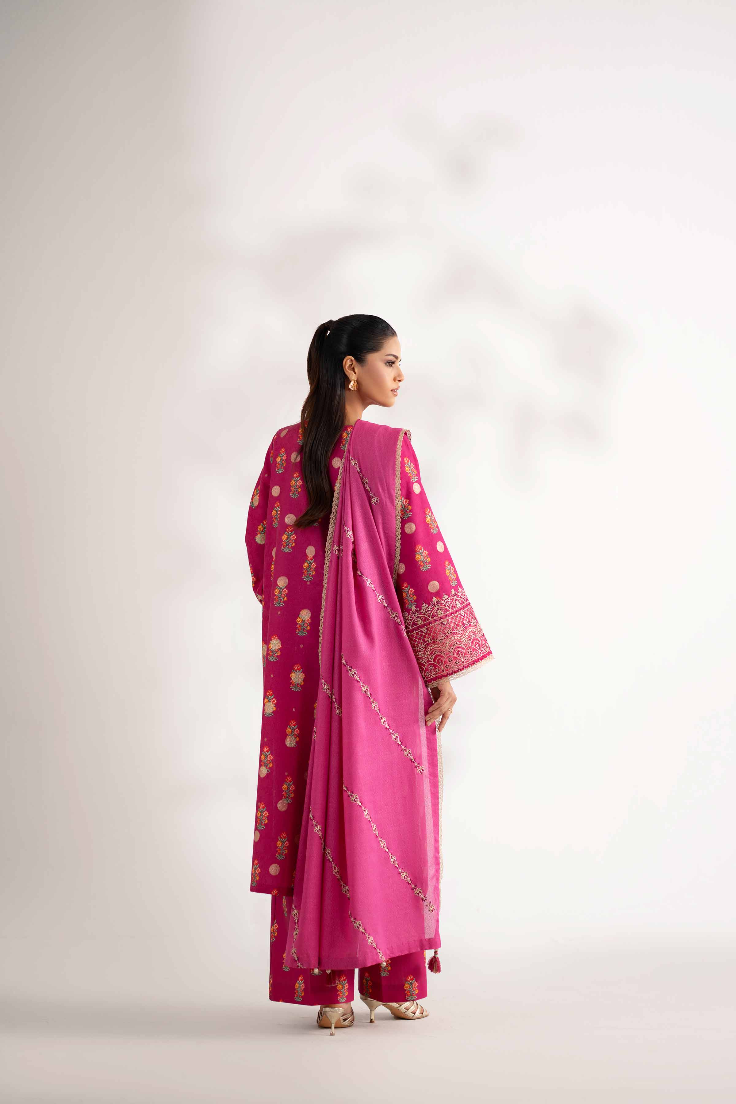 3 Piece - Digital Printed Embroidered Suit - 42502728 for Women - Unstitched Collection | Nishat | Shop Online