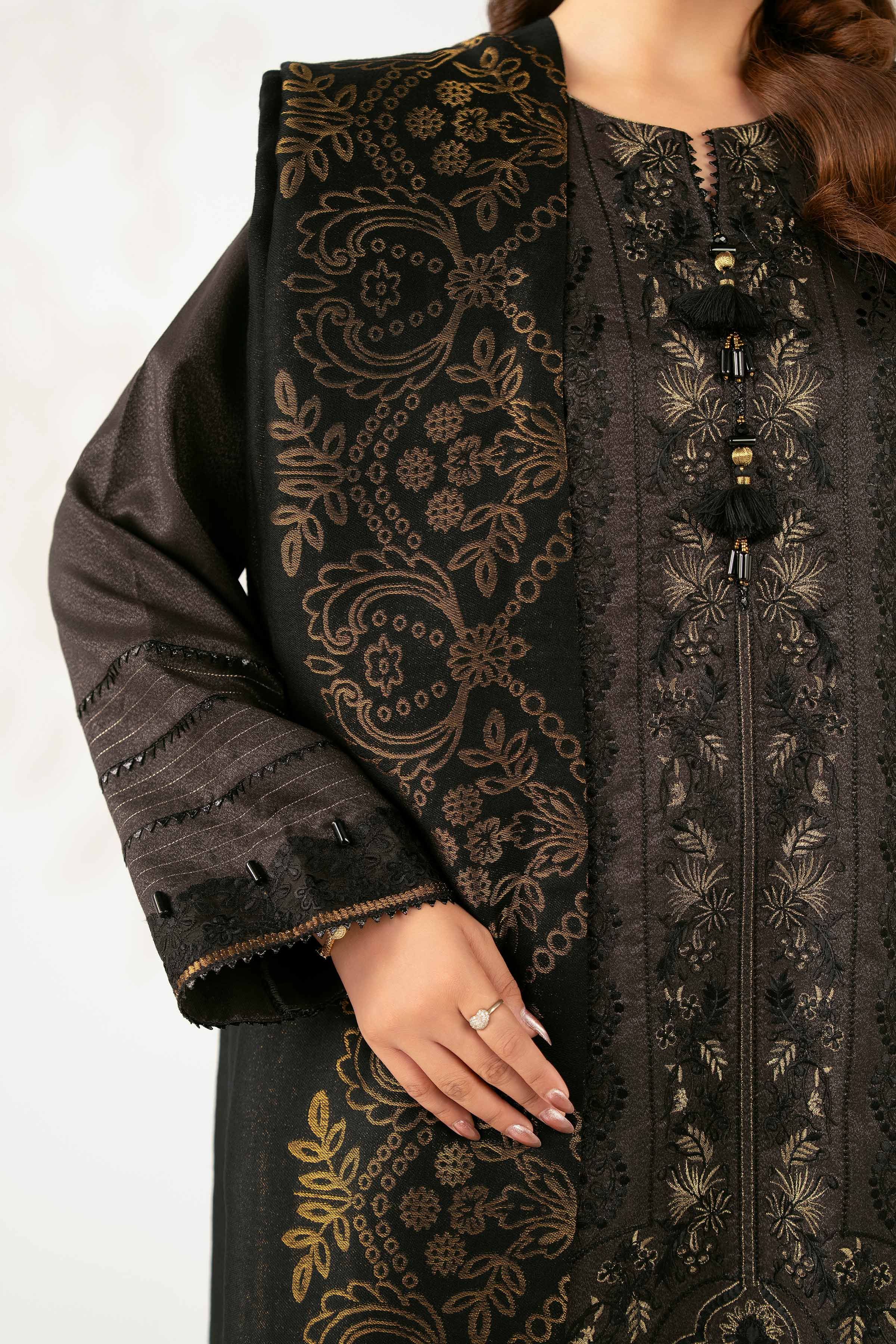 3 Piece - Embroidered Suit - 42502731 for Women - Unstitched Collection | Nishat | Shop Online