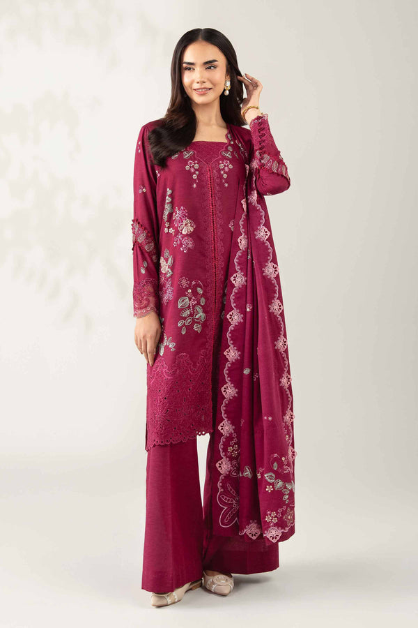 3 Piece - Embroidered Suit - 42502743 for Women - Unstitched Collection | Nishat | Shop Online