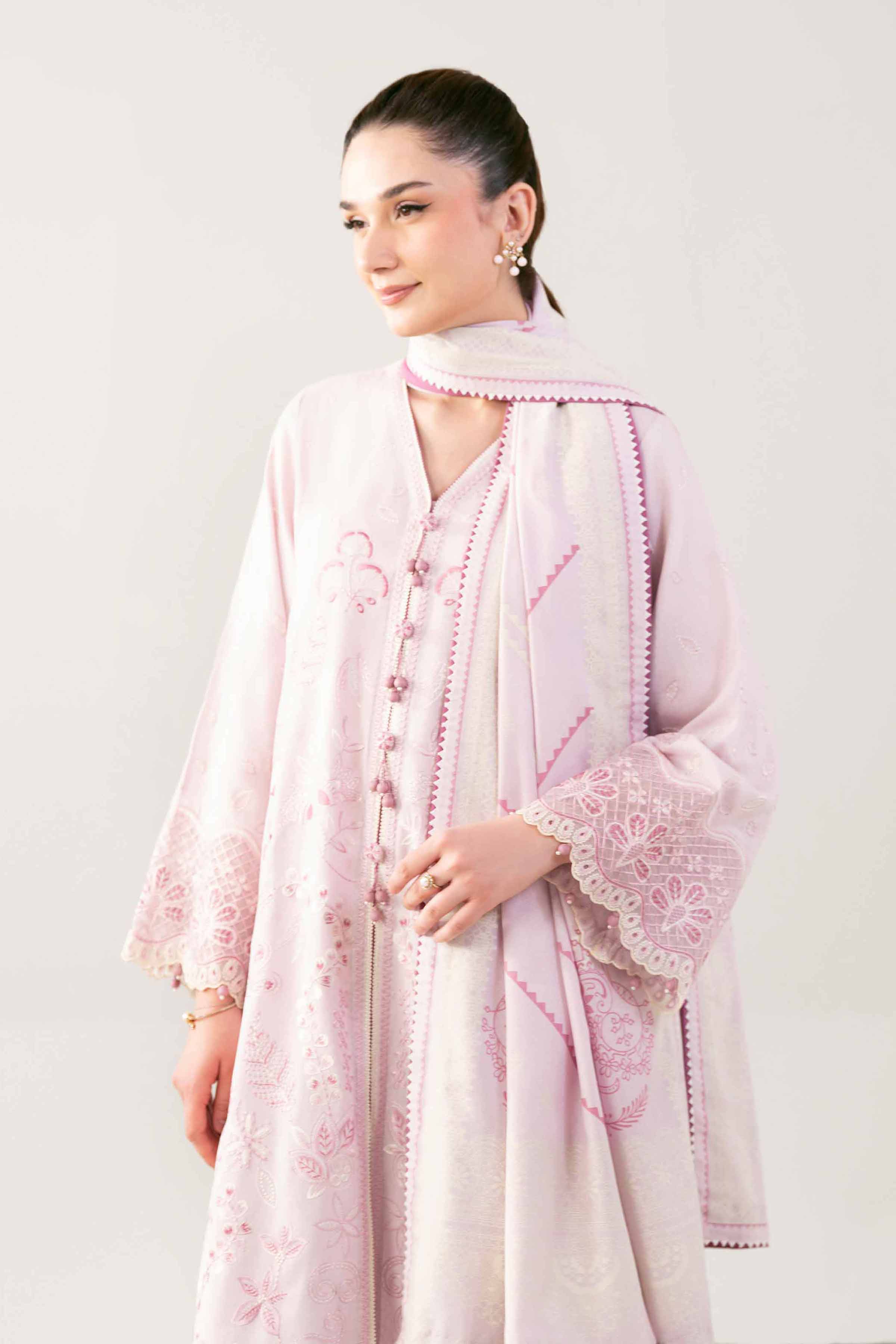 3 Piece - Embroidered Suit - 42502745 for Women - Unstitched Collection | Nishat | Shop Online