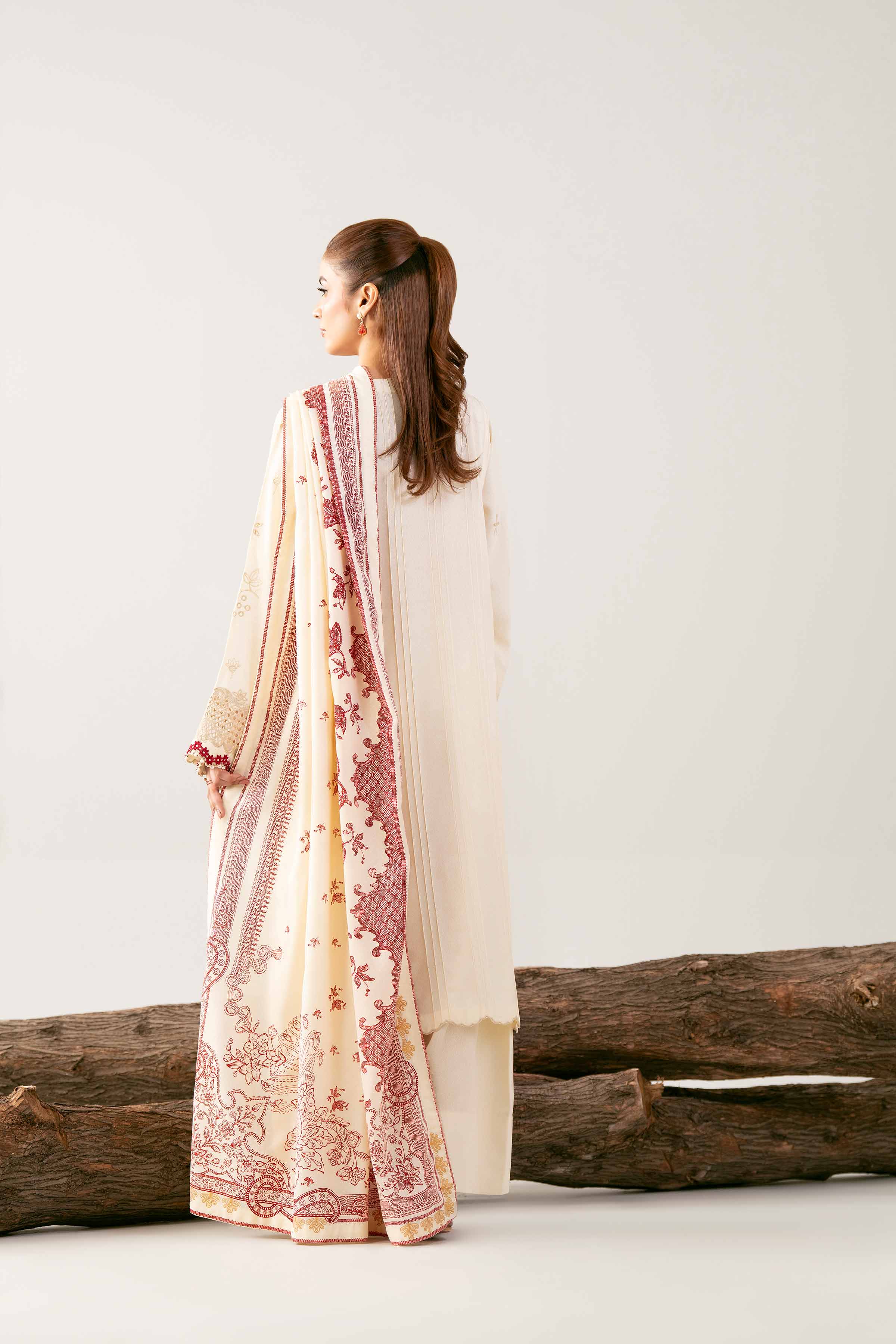 3 Piece - Embroidered Suit - 42502746 for Women - Unstitched Collection | Nishat | Shop Online