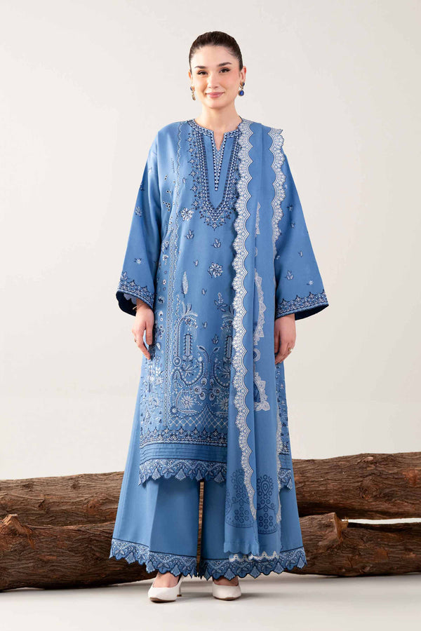 3 Piece - Embroidered Suit - 42502747 for Women - Unstitched Collection | Nishat | Shop Online