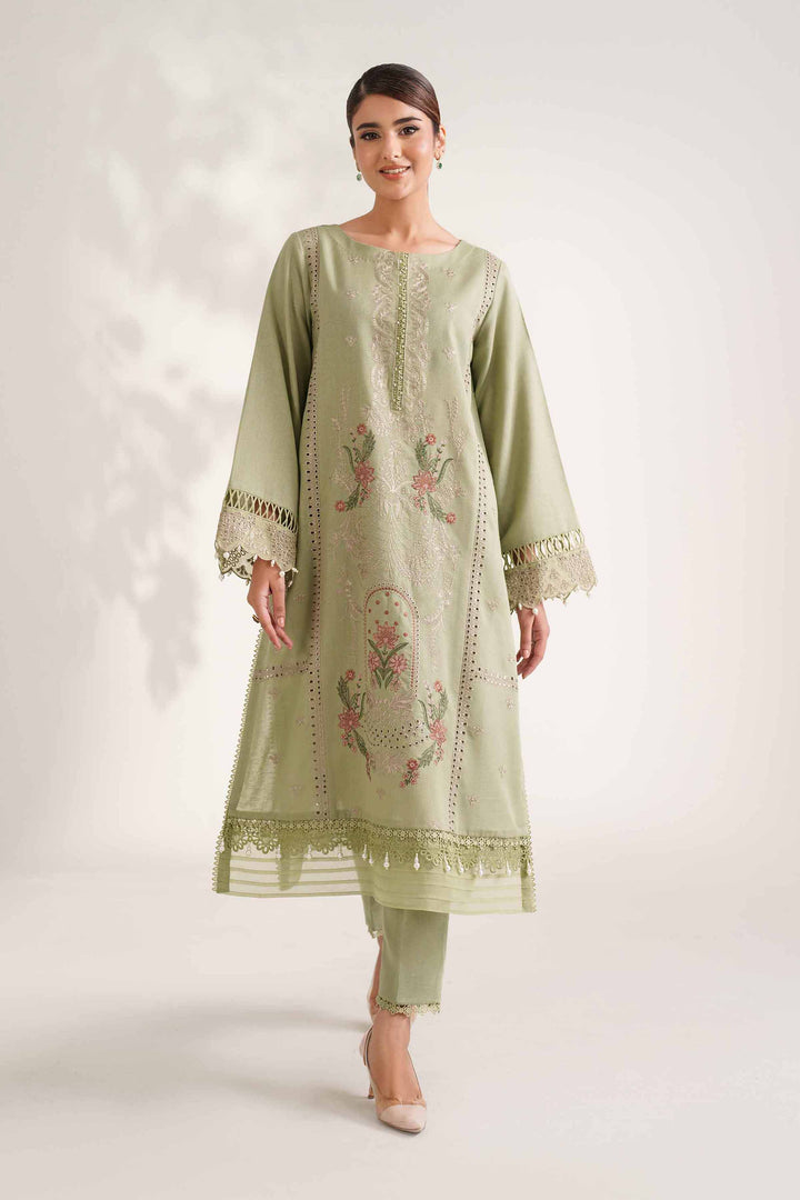 2 Piece - Embroidered Suit - 42502754 for Women - Unstitched Collection | Nishat | Shop Online