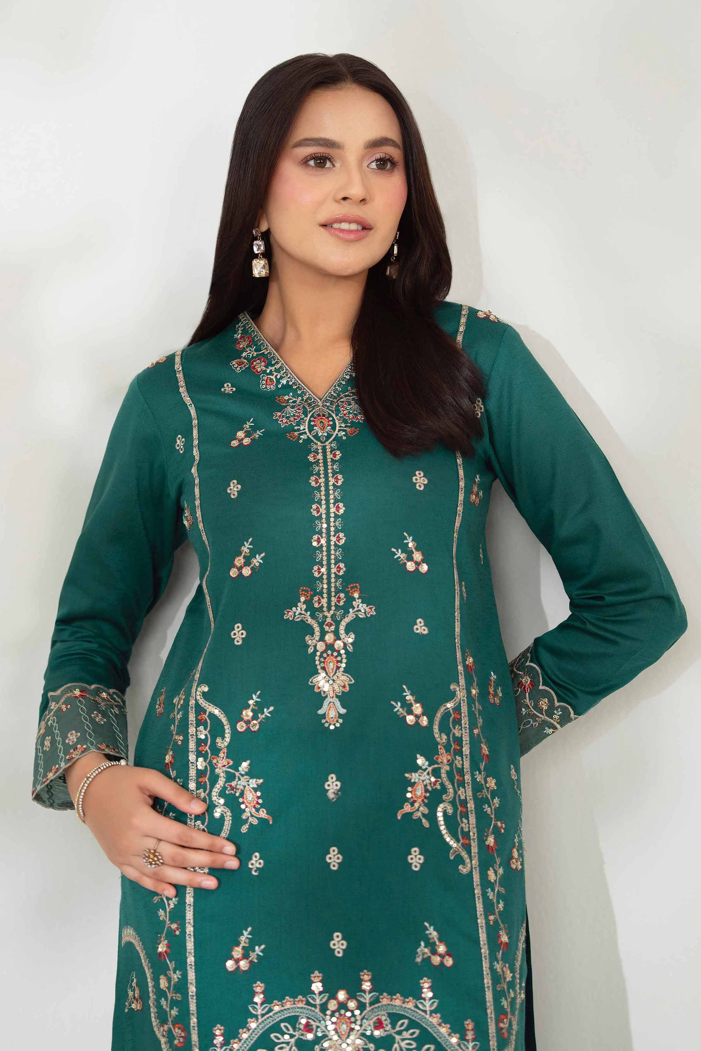 2 Piece - Embroidered Suit - 42502758 for Women - Unstitched Collection | Nishat | Shop Online