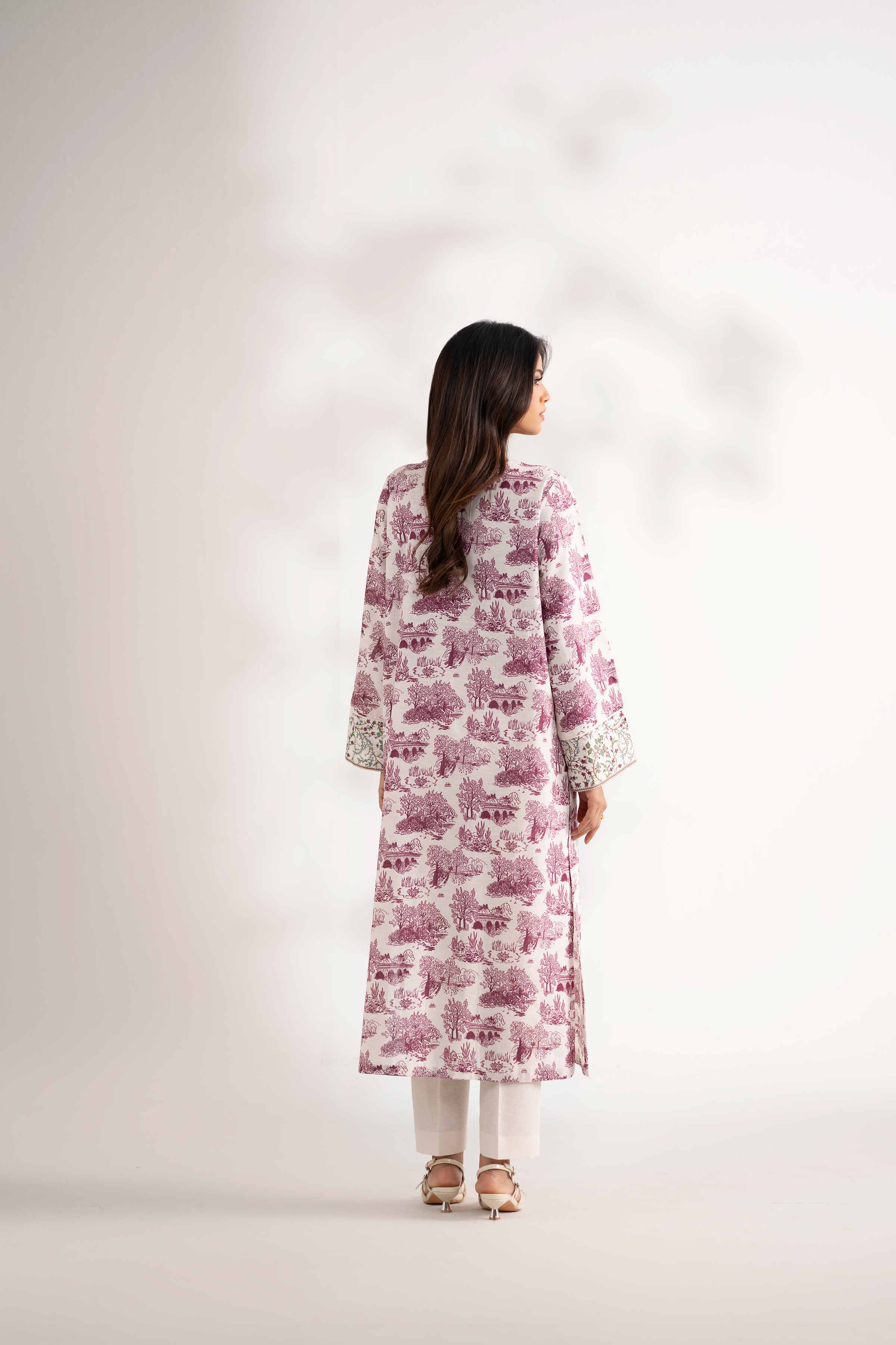 2 Piece - Printed Suit - 42502759 for Women - Unstitched Collection | Nishat | Shop Online