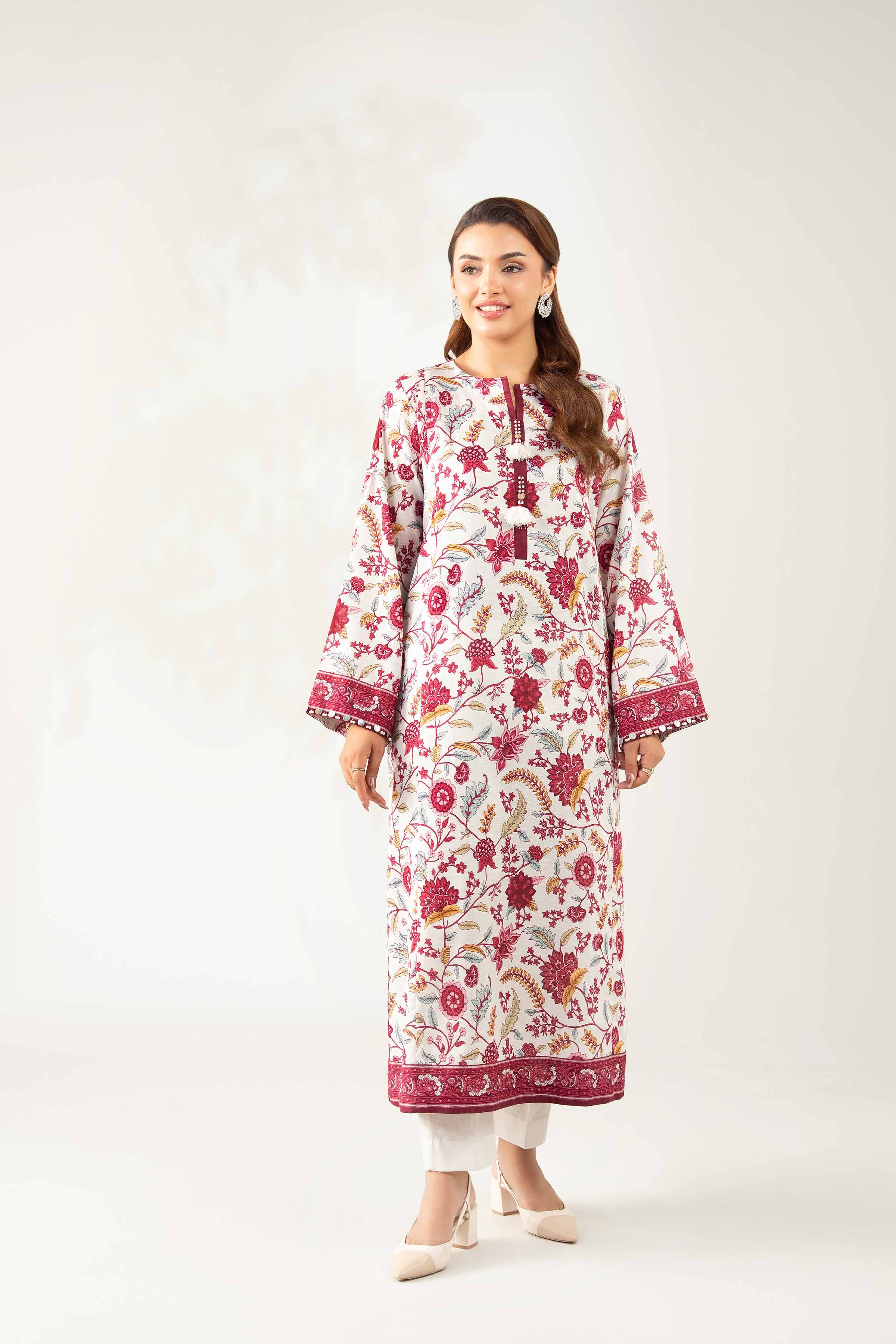2 Piece - Printed Suit - 42502761 for Women - Unstitched Collection | Nishat | Shop Online