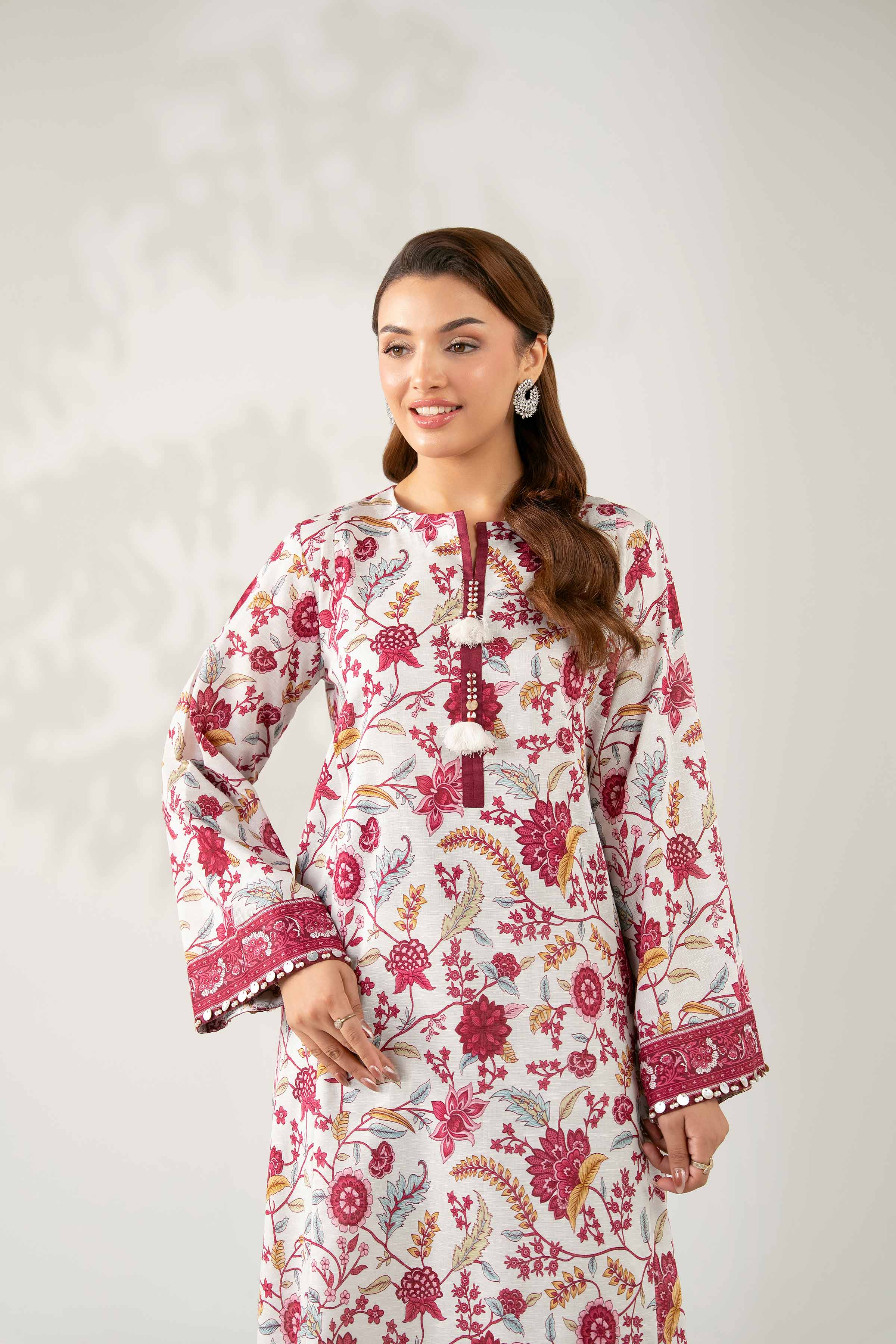 2 Piece - Printed Suit - 42502761 for Women - Unstitched Collection | Nishat | Shop Online