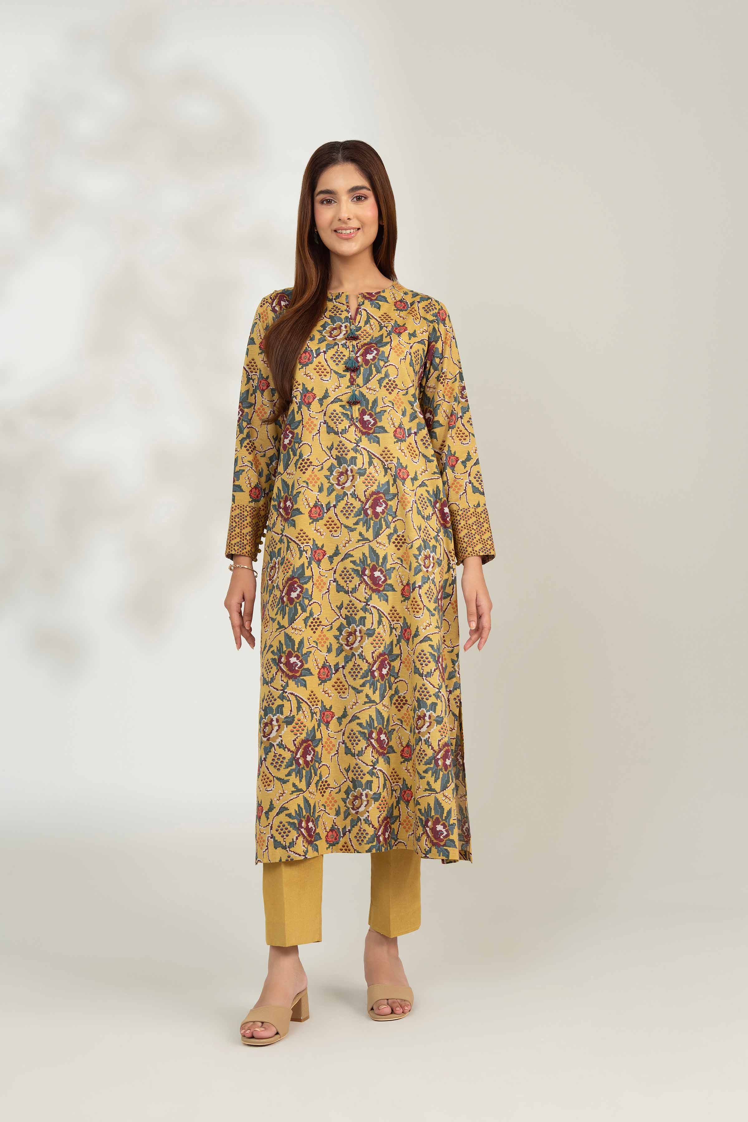 2 Piece - Printed Suit - 42502765 for Women - Unstitched Collection | Nishat | Shop Online