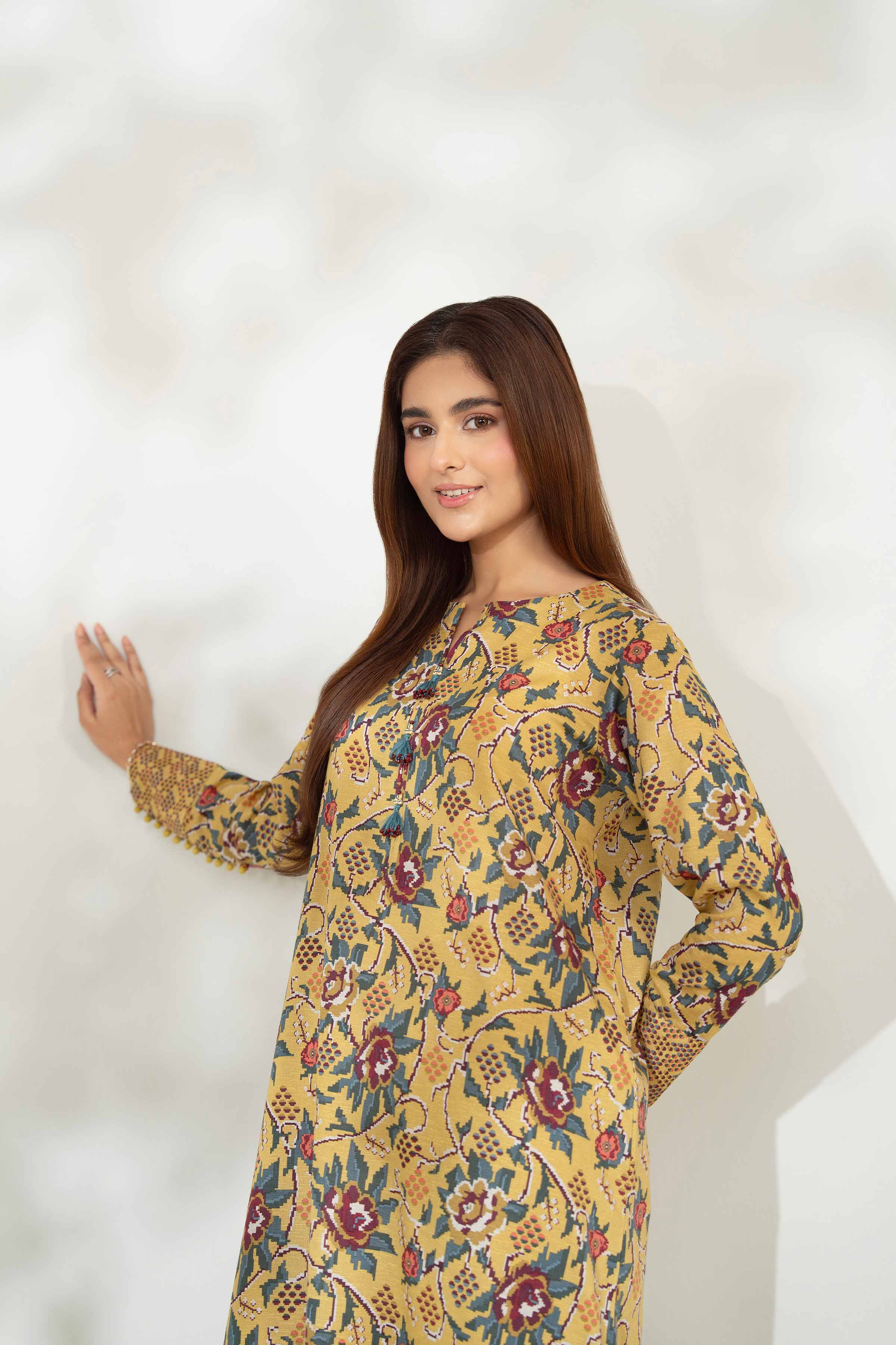 2 Piece - Printed Suit - 42502765 for Women - Unstitched Collection | Nishat | Shop Online