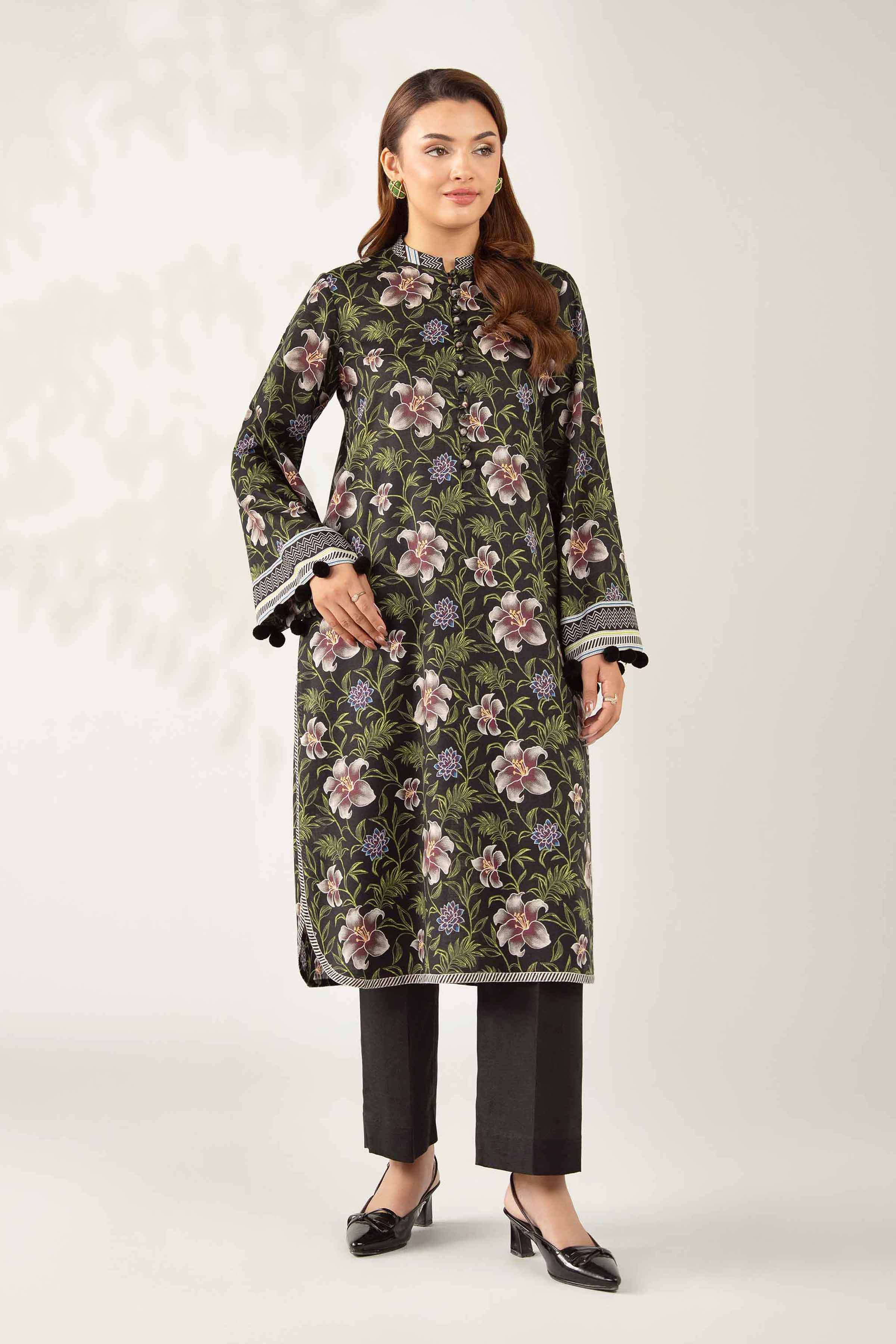 2 Piece - Printed Suit - 42502766 for Women - Unstitched Collection | Nishat | Shop Online