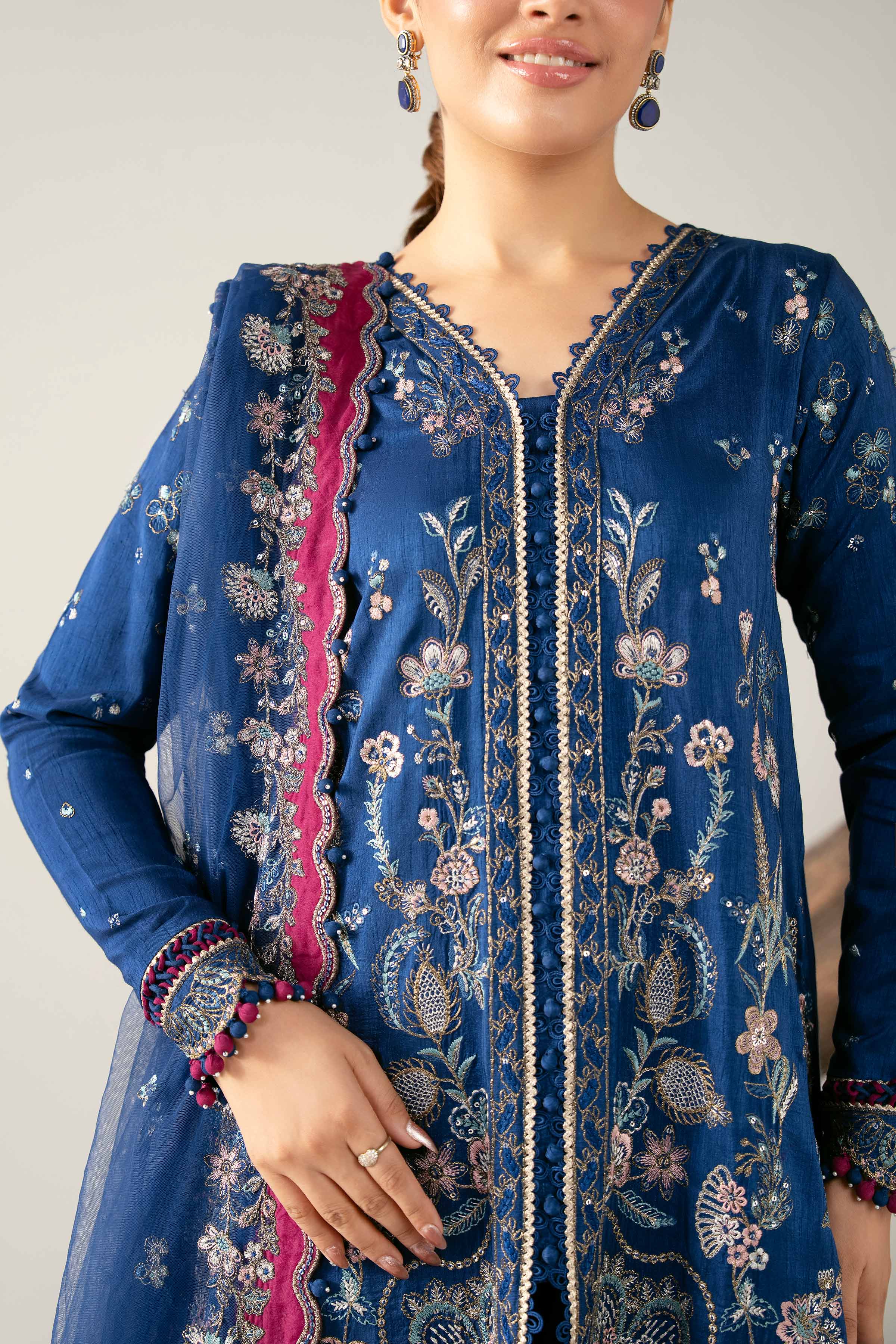 3 Piece - Embroidered Suit - 42502771 for Women - Unstitched Collection | Nishat | Shop Online